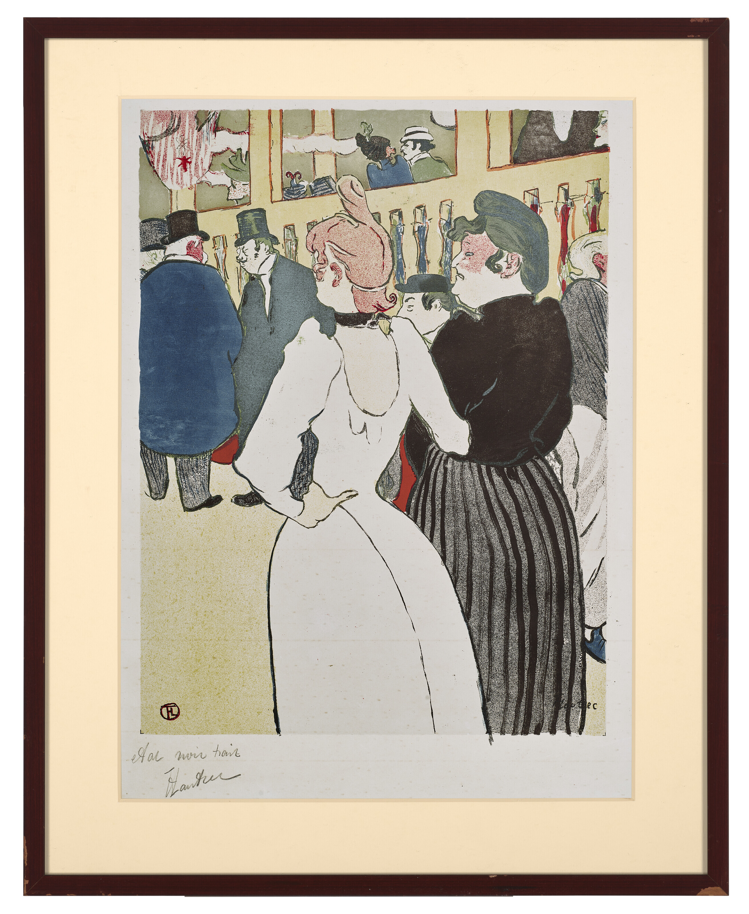 Henri de Toulouse-Lautrec — В "Мулен Руж", в "Гулянье" и "у моря", изображение 2