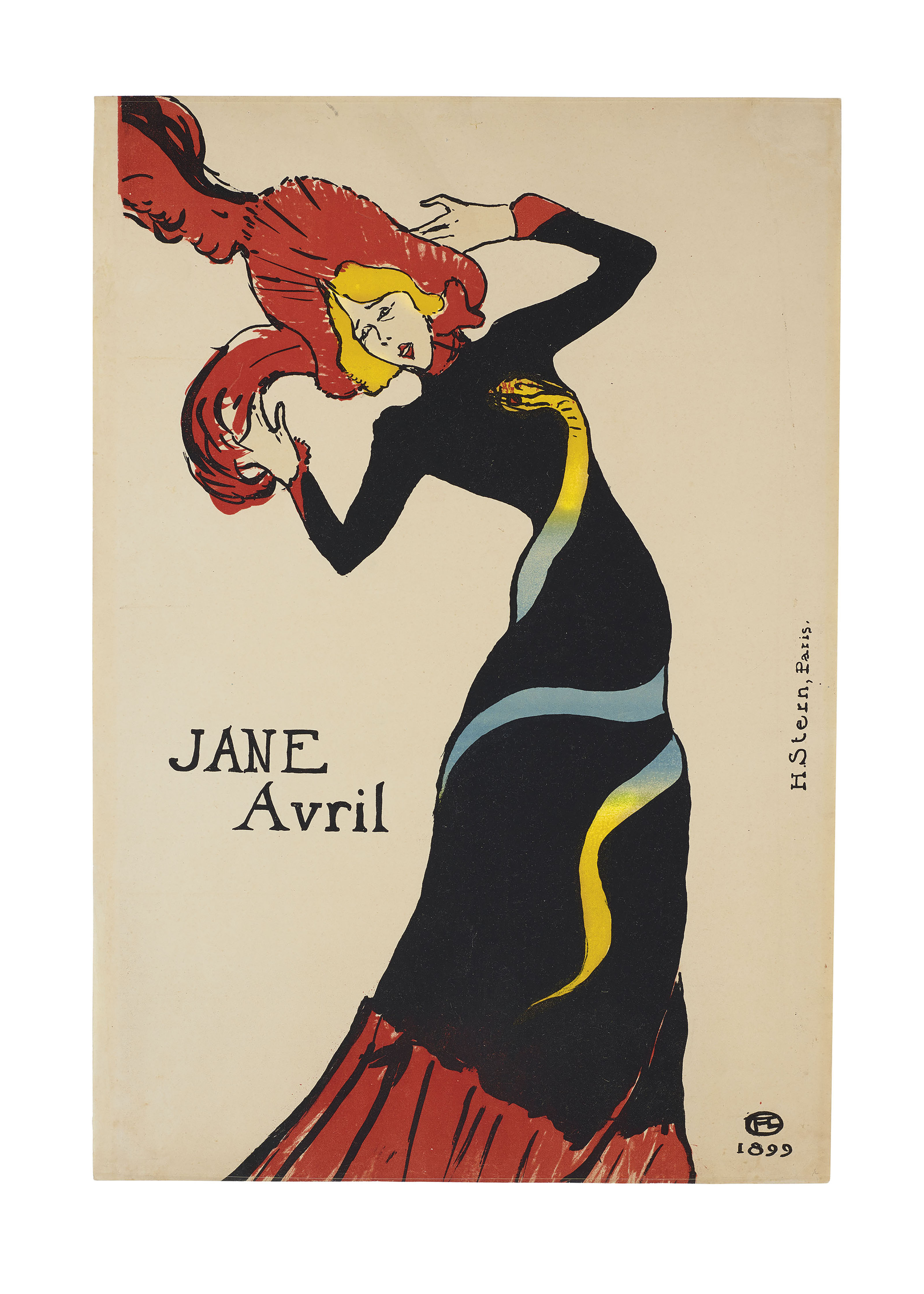 Henri de Toulouse-Lautrec — Джейн Аврил