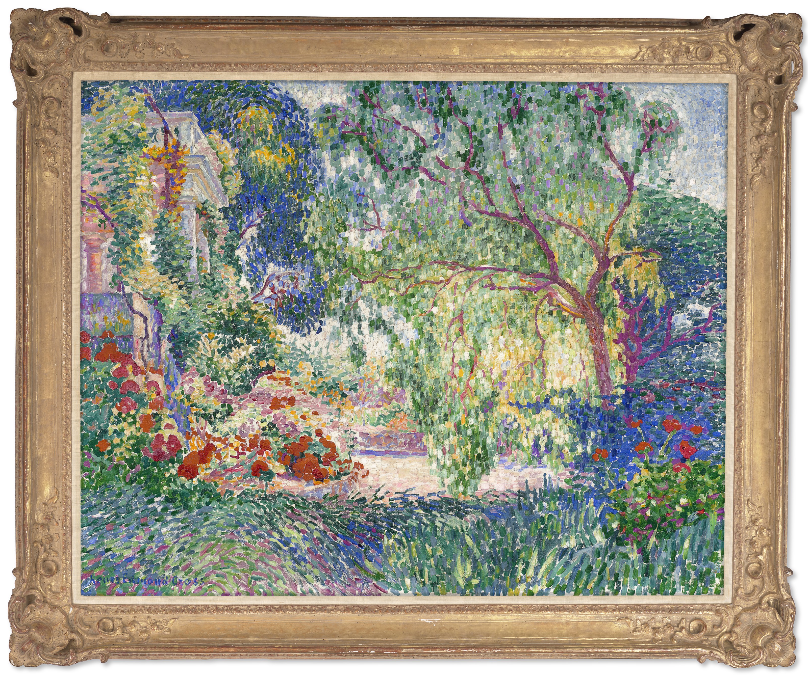 Henri Edmond Cross — Искусственное пуавье (Прованс), изображение 2
