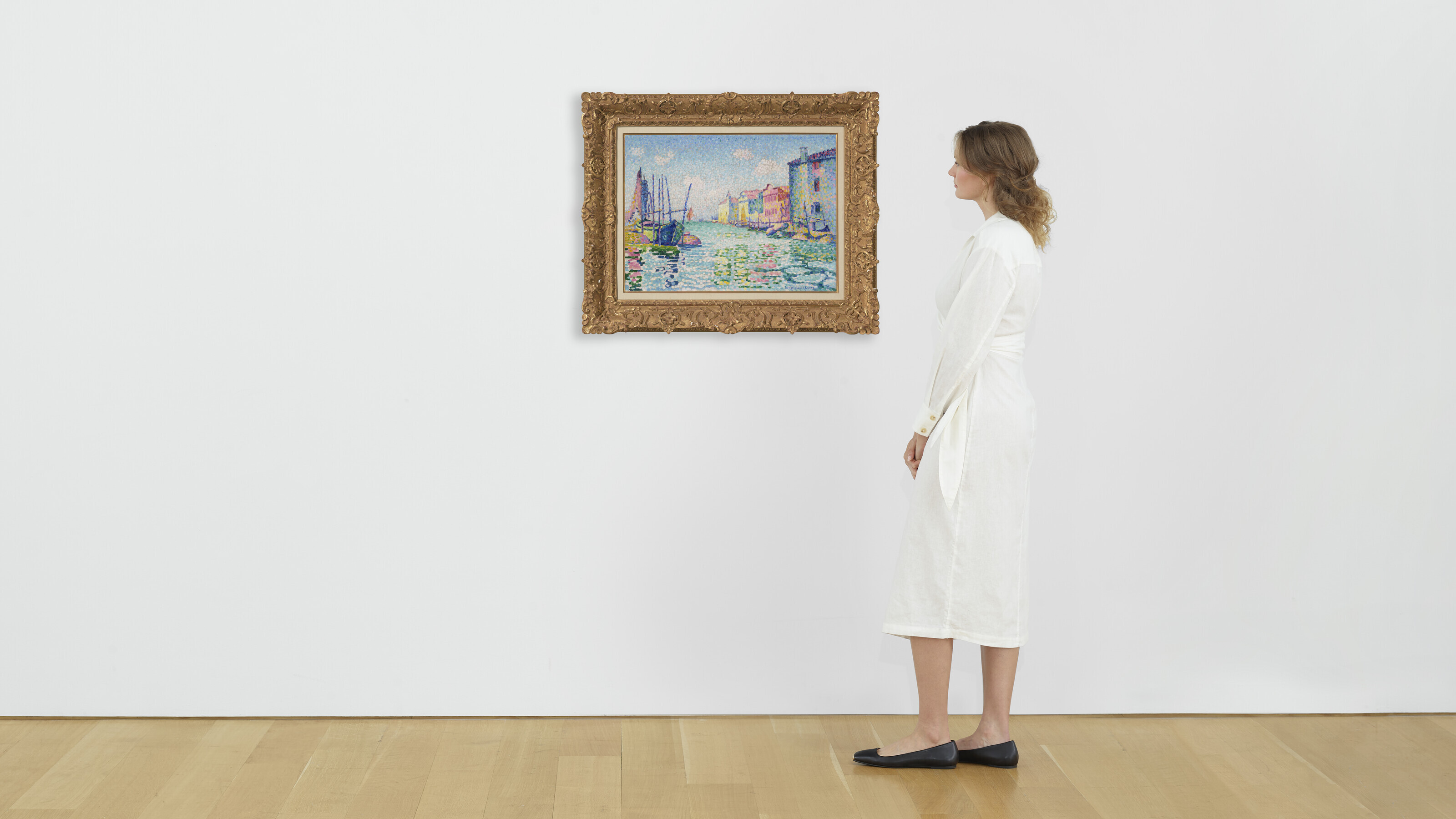 Henri Edmond Cross — Канал Понте Лунго, изображение 4