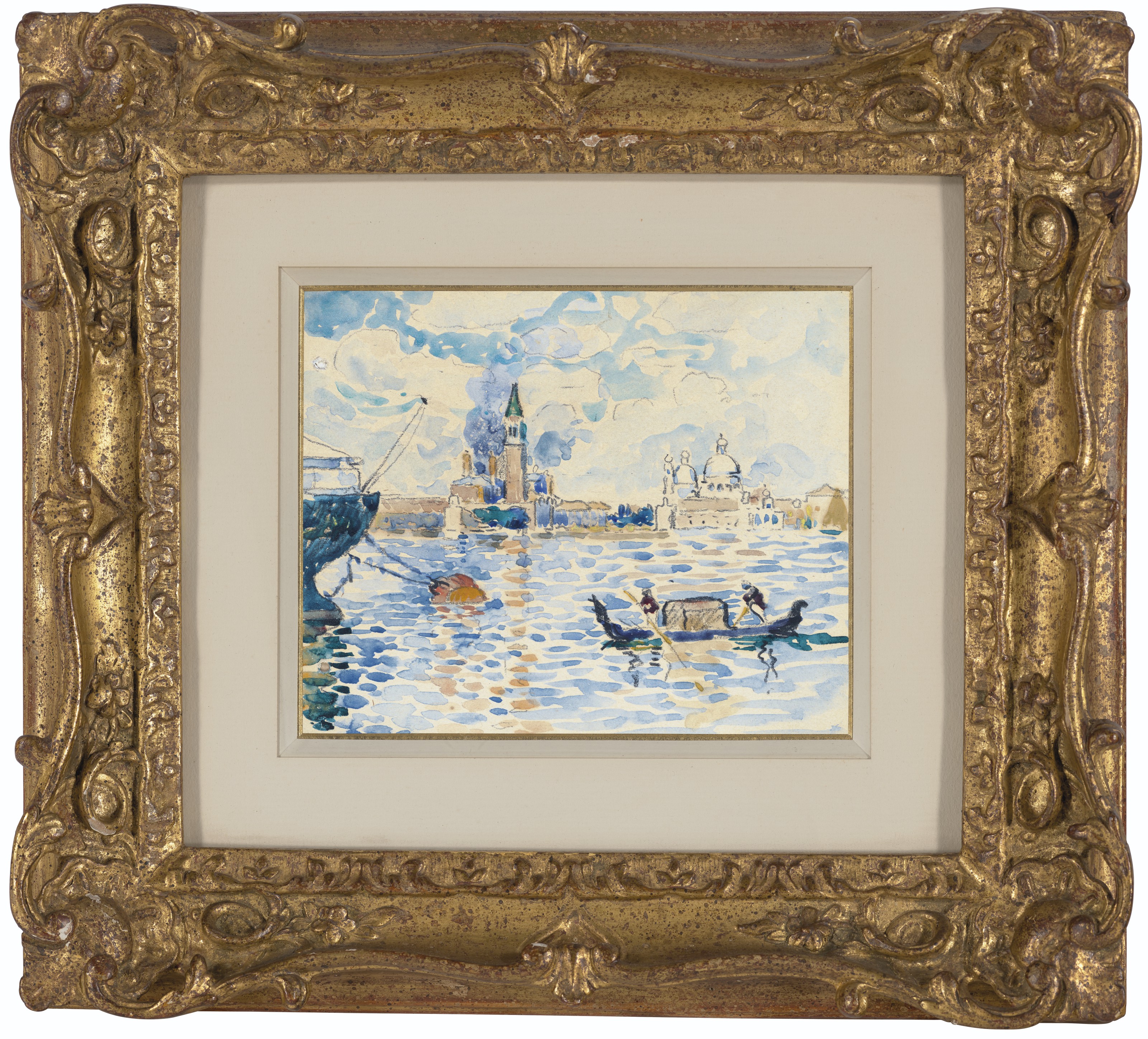 Henri Edmond Cross — Венеция, улица дю Бассен-де-Сен-Марк, изображение 2
