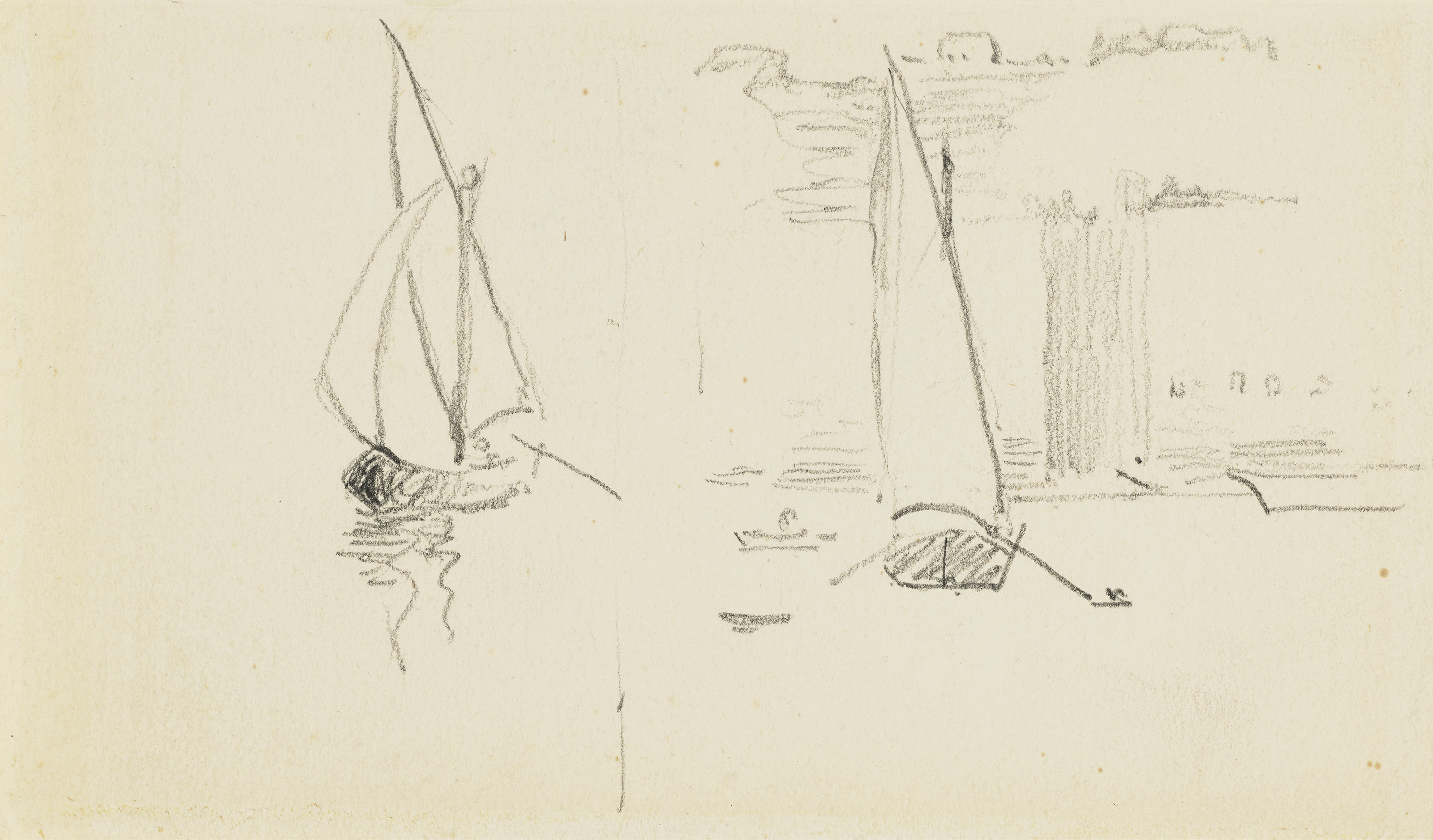 Henri Edmond Cross — Вуаль (i); Этюд из вуалей (ii); Морские батории (iii); Морской берег (iv), изображение 3