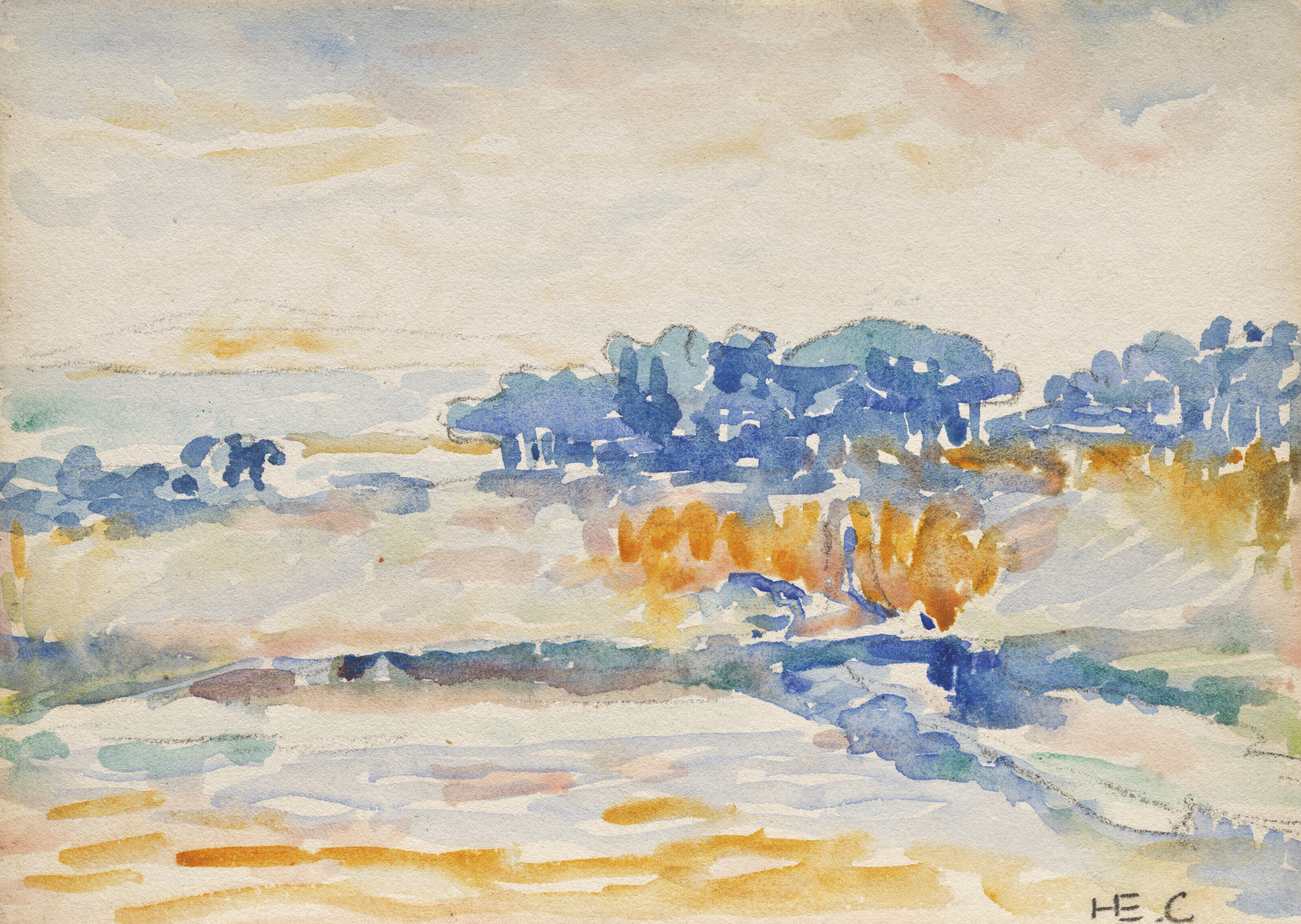 Henri Edmond Cross — Сен-Клер, изображение 1