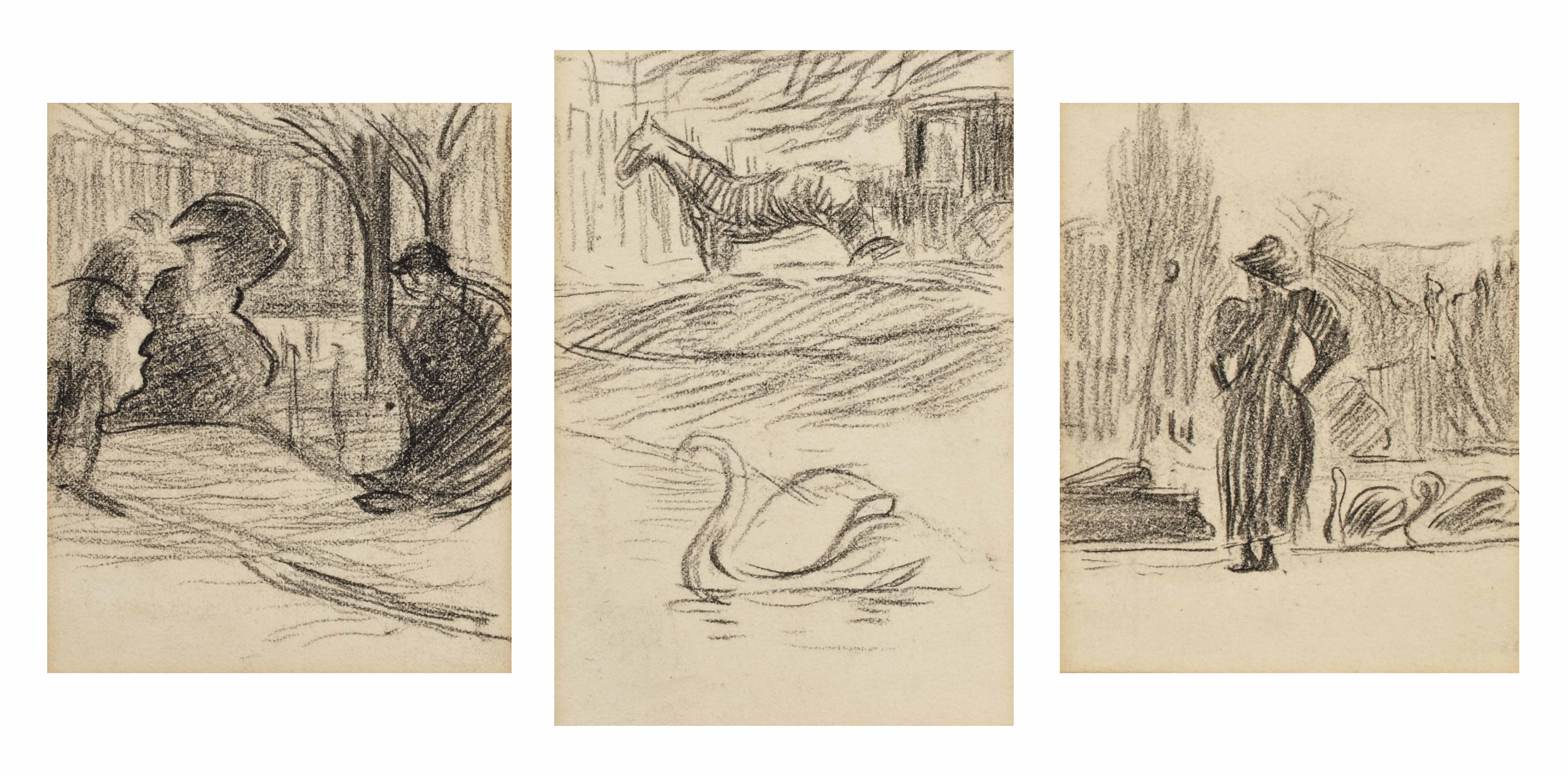 Henri Edmond Cross — В Булонском лесу