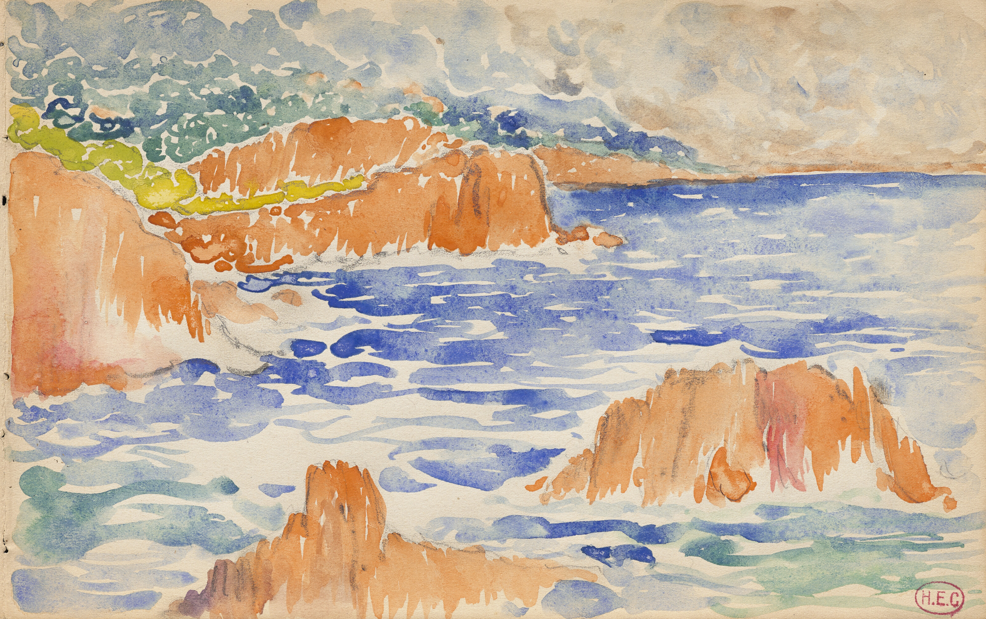Henri Edmond Cross — Румяна "Ле Роше"