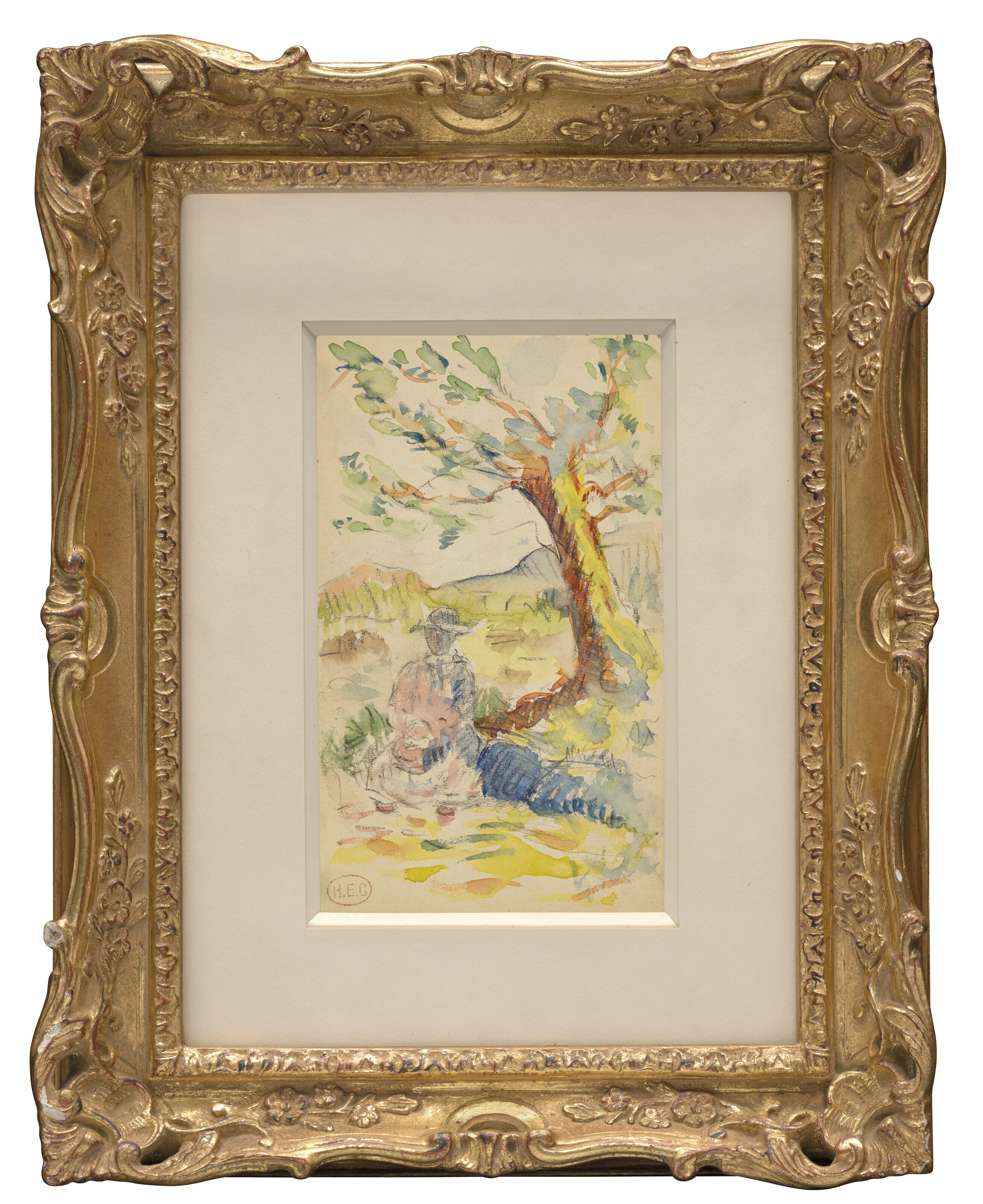 Henri Edmond Cross — Женщина - это ты и есть дерево, изображение 4
