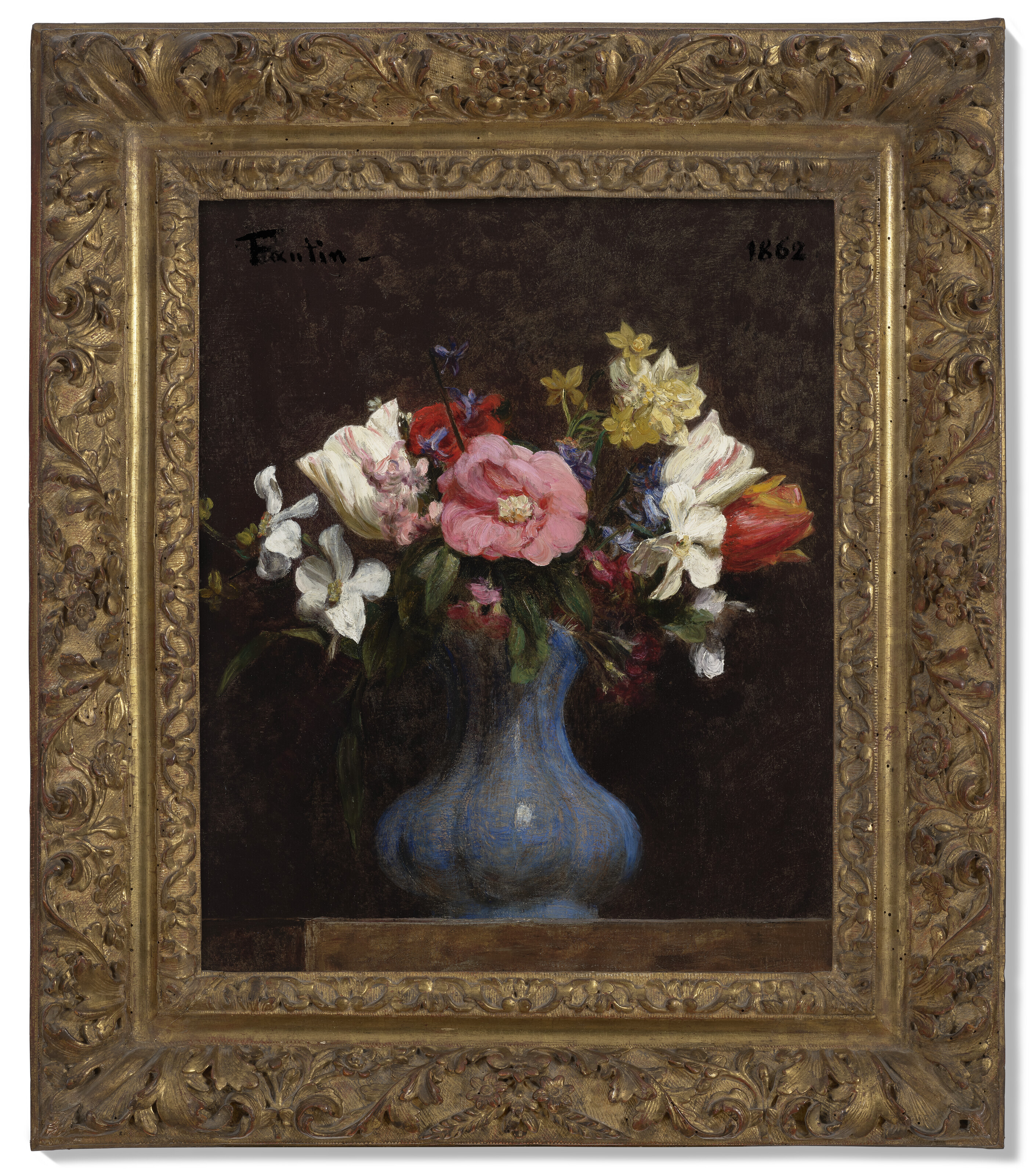 Henri Fantin-Latour — Лилии, камелии и тюльпаны, изображение 2