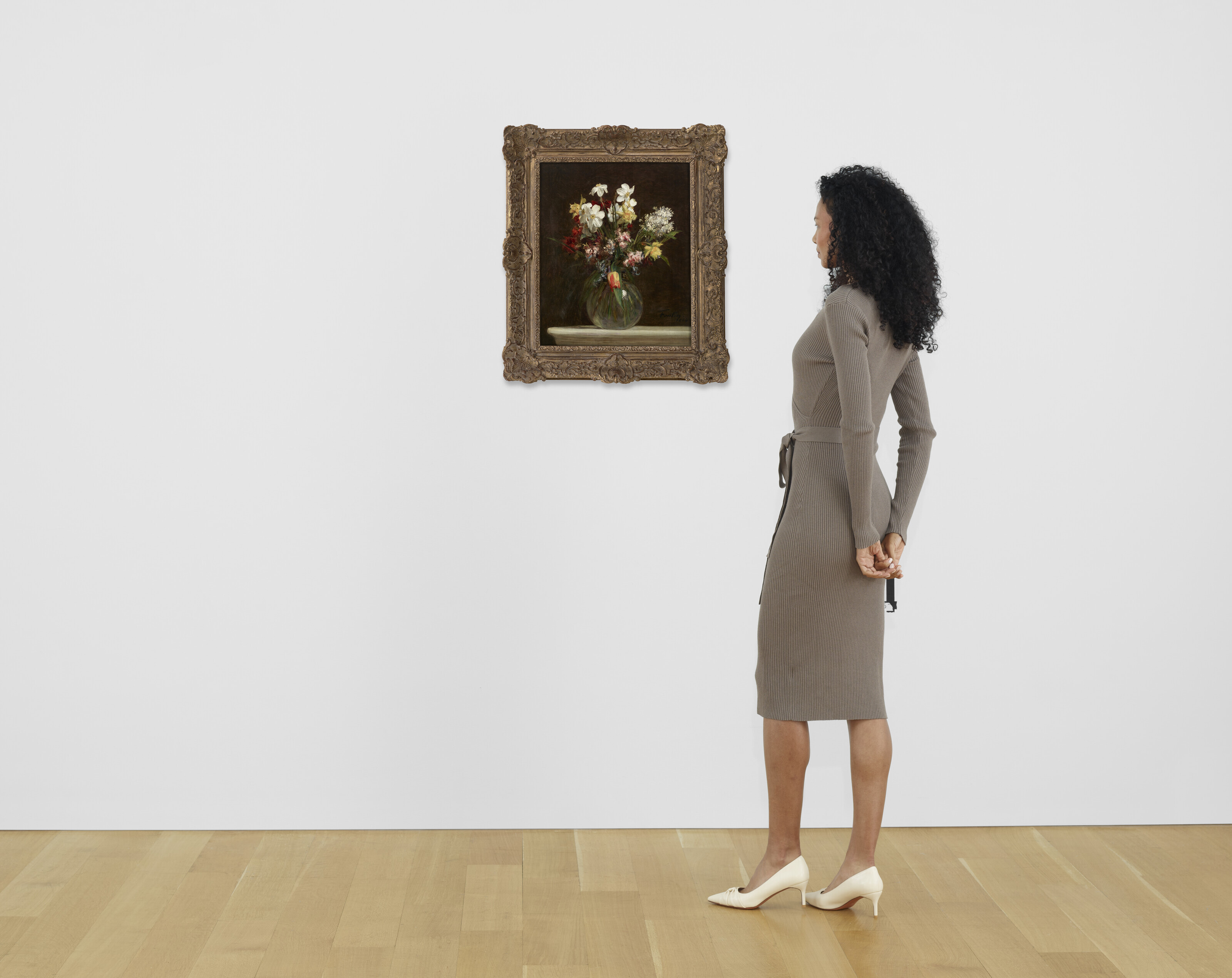 Henri Fantin-Latour — Белые нарциссы, гиацинты и тюльпаны, изображение 4