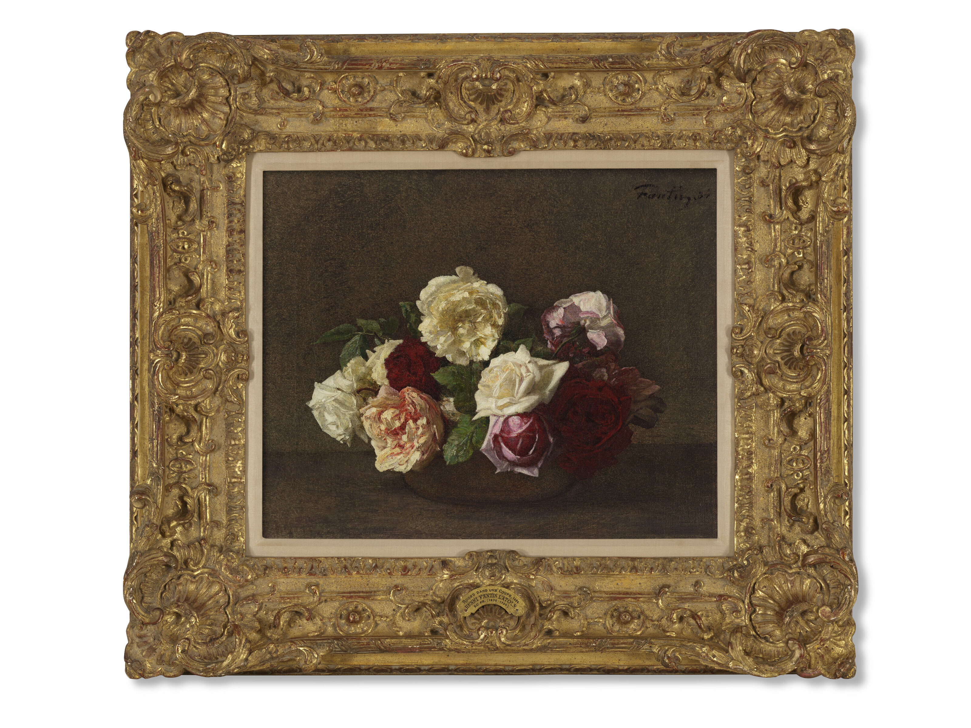 Henri Fantin-Latour — Розы в одном купе, изображение 2