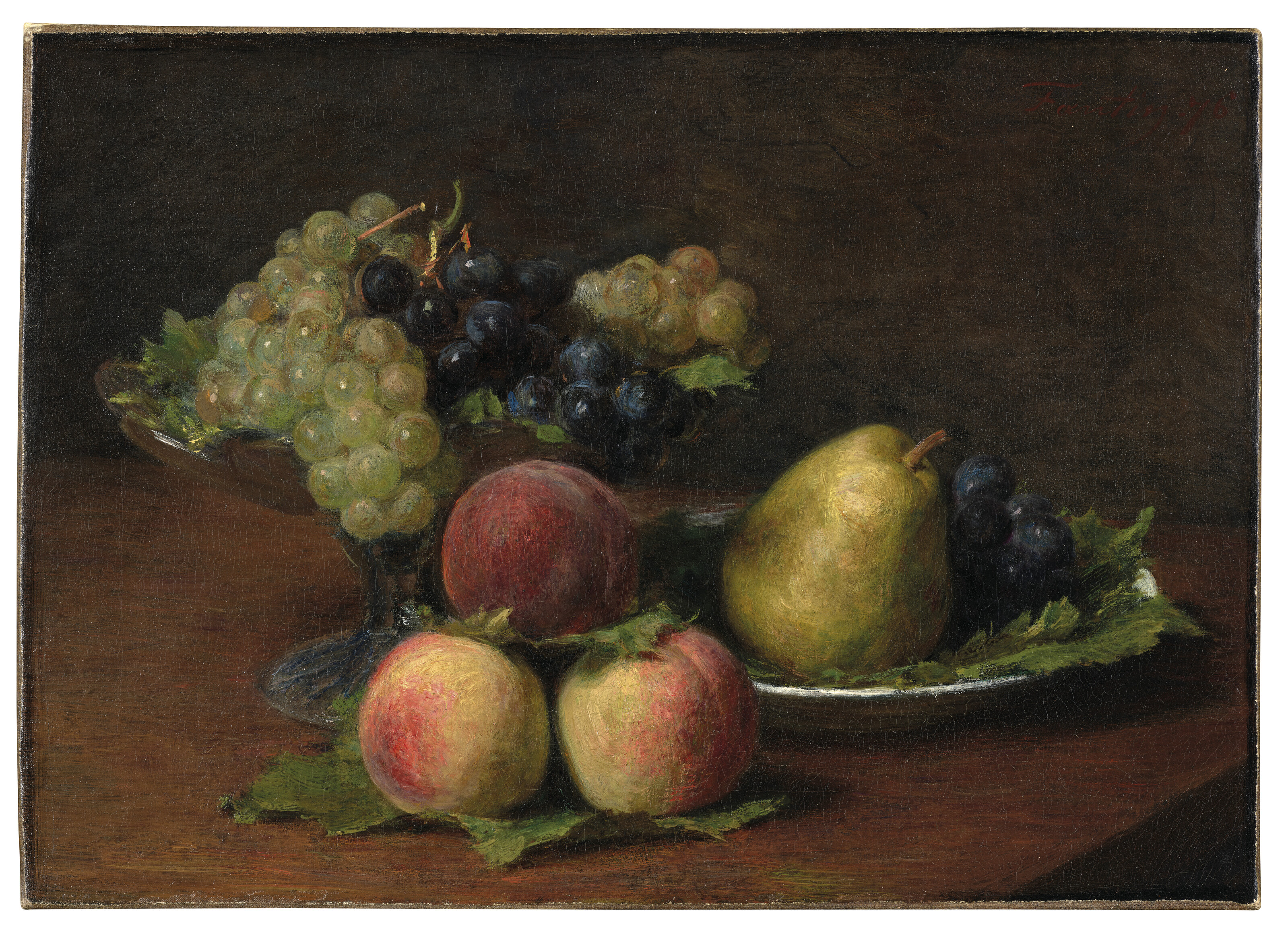 Henri Fantin-Latour — Nature morte : фрукты, изображение 2