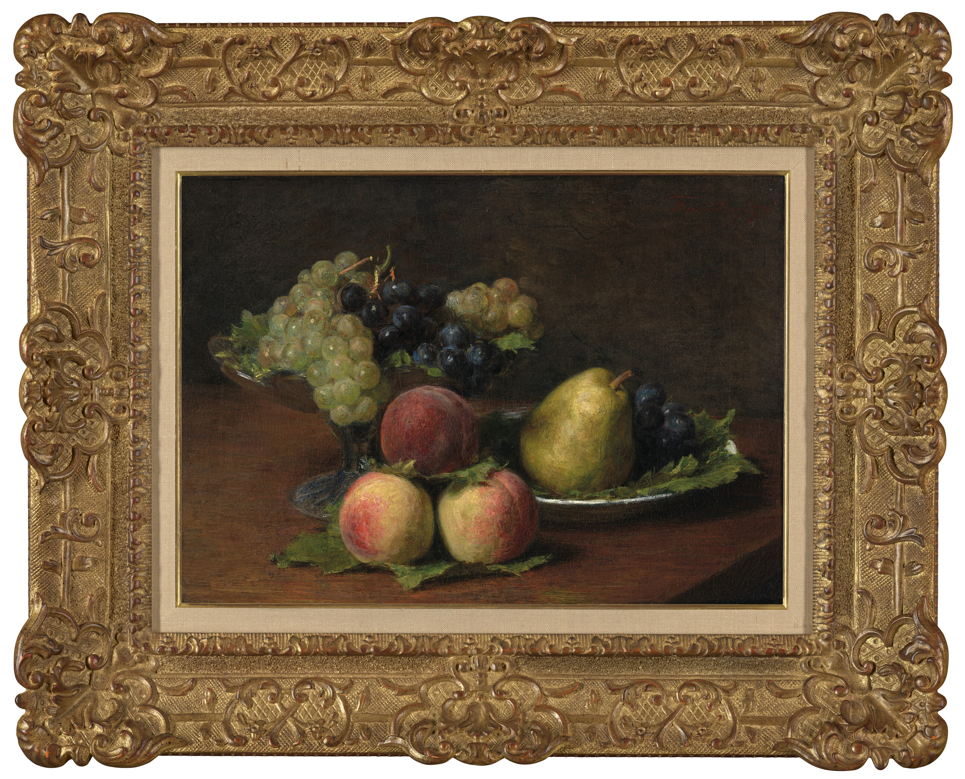Henri Fantin-Latour — Nature morte : фрукты, изображение 3