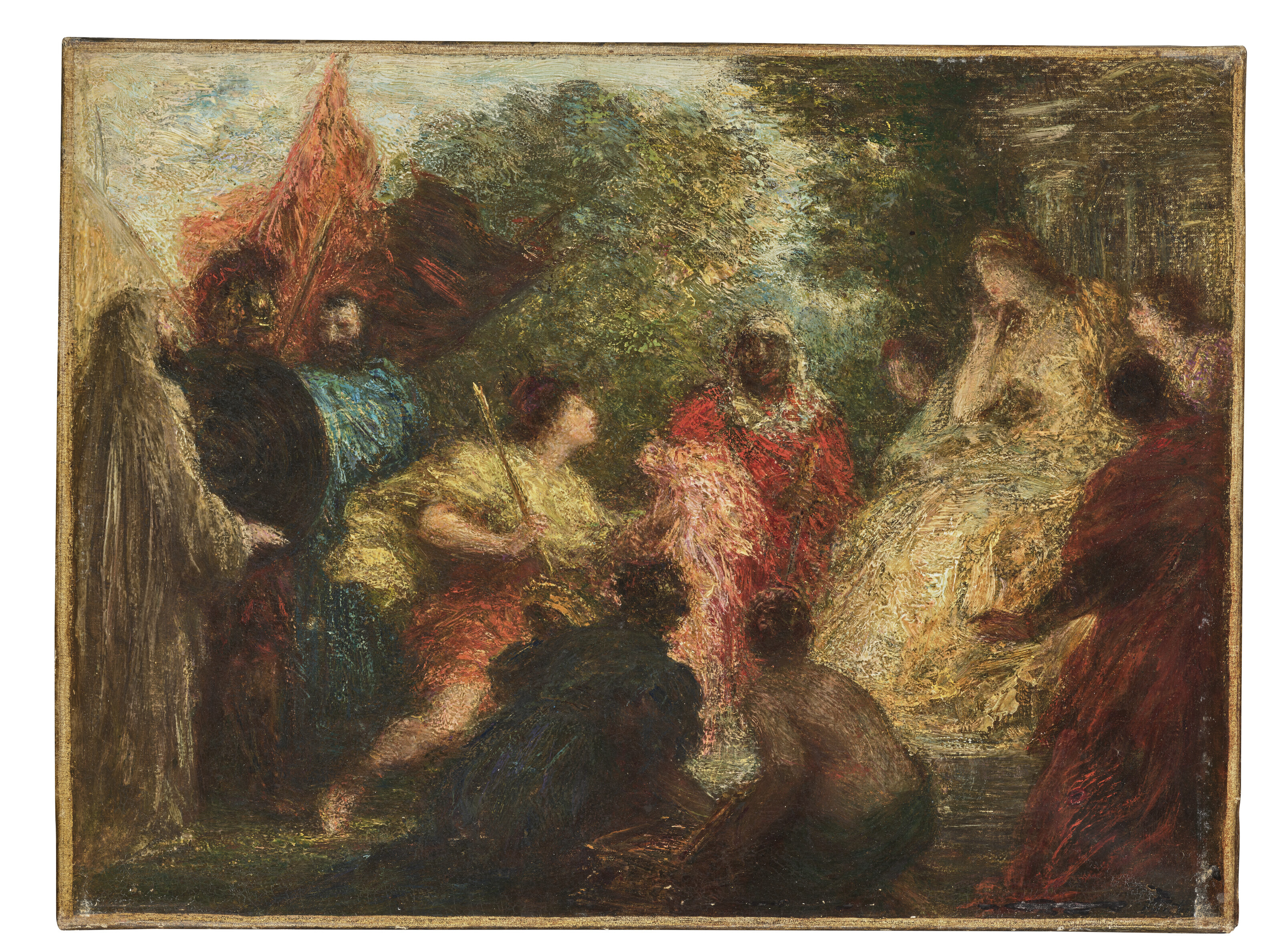 Henri Fantin-Latour — Троянцы в Карфагене, изображение 2