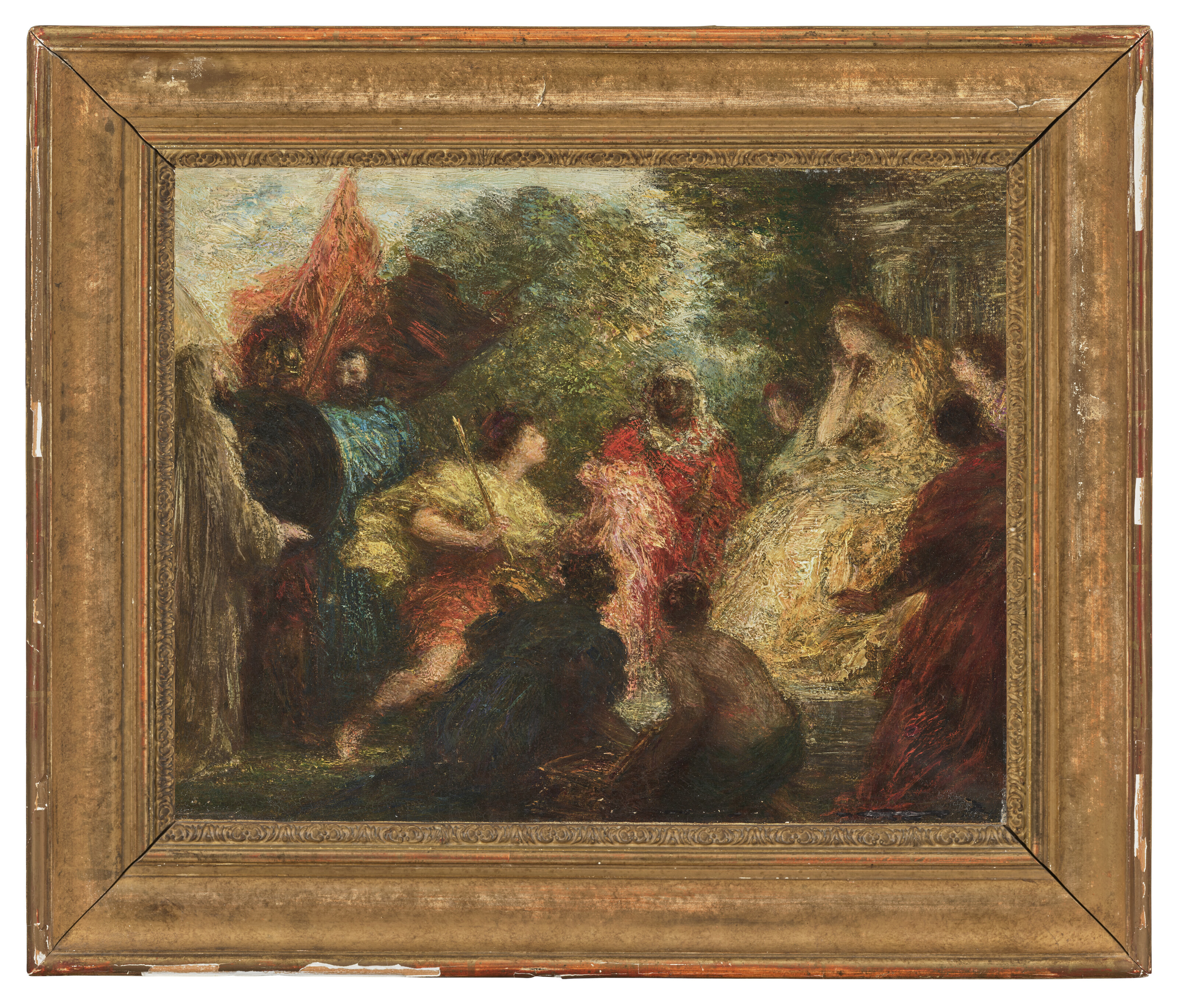 Henri Fantin-Latour — Троянцы в Карфагене, изображение 4