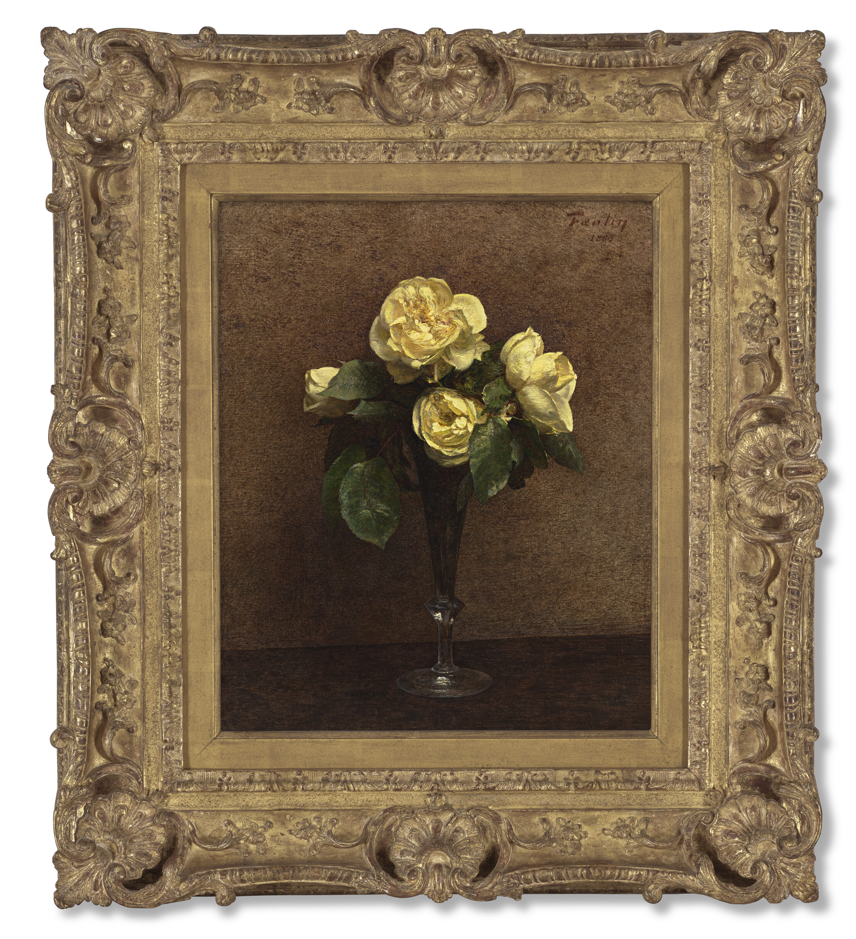 Henri Fantin-Latour — Желтые розы, Маршал Ниль, изображение 2