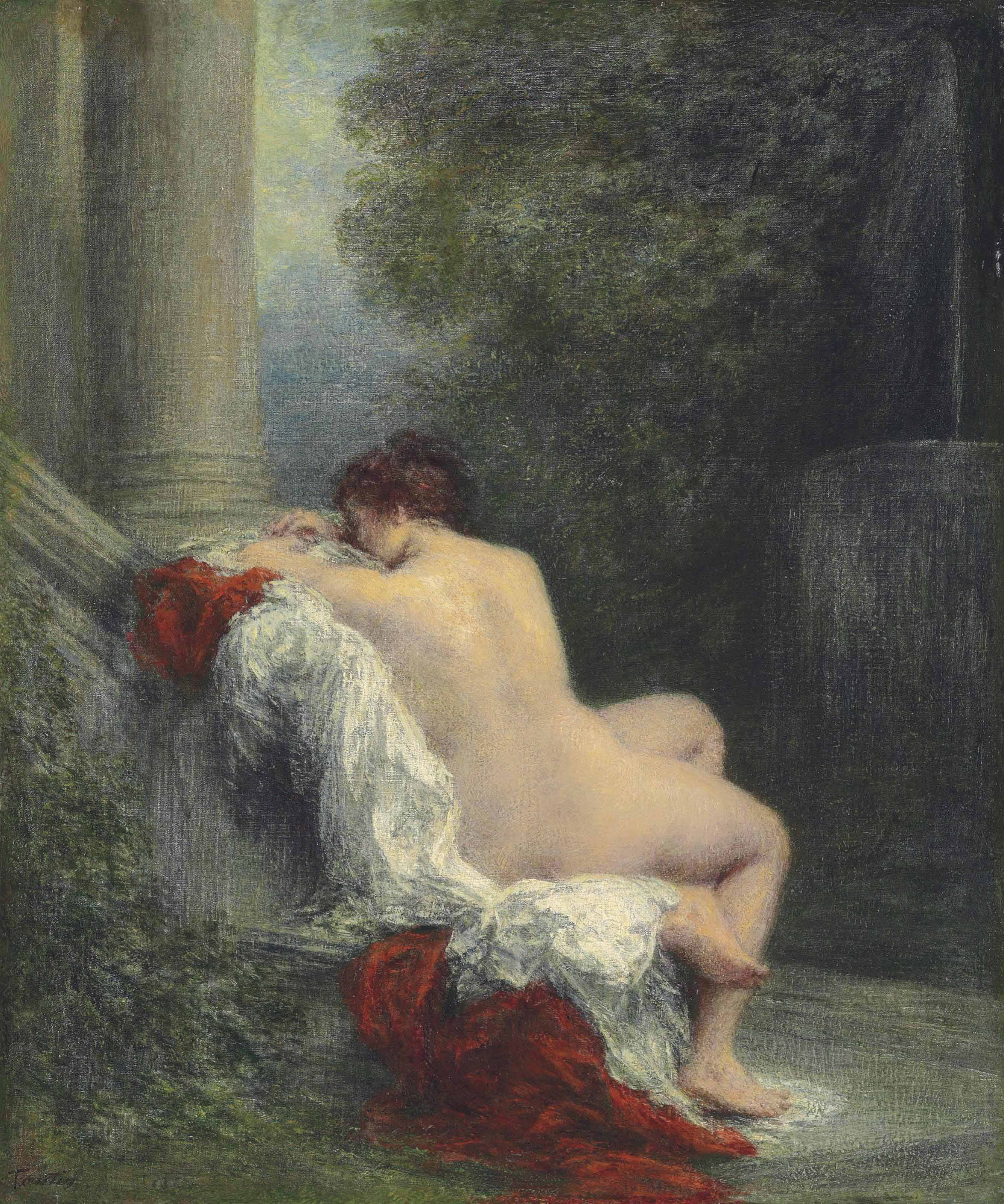 Henri Fantin-Latour — Хранилища в парке