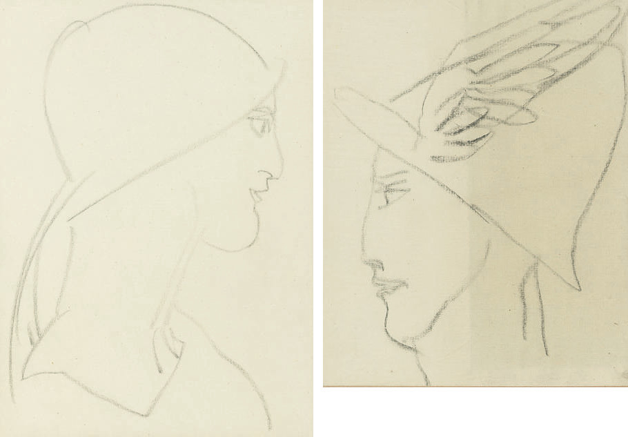 Henri Gaudier-Brzeska — Исследования головы