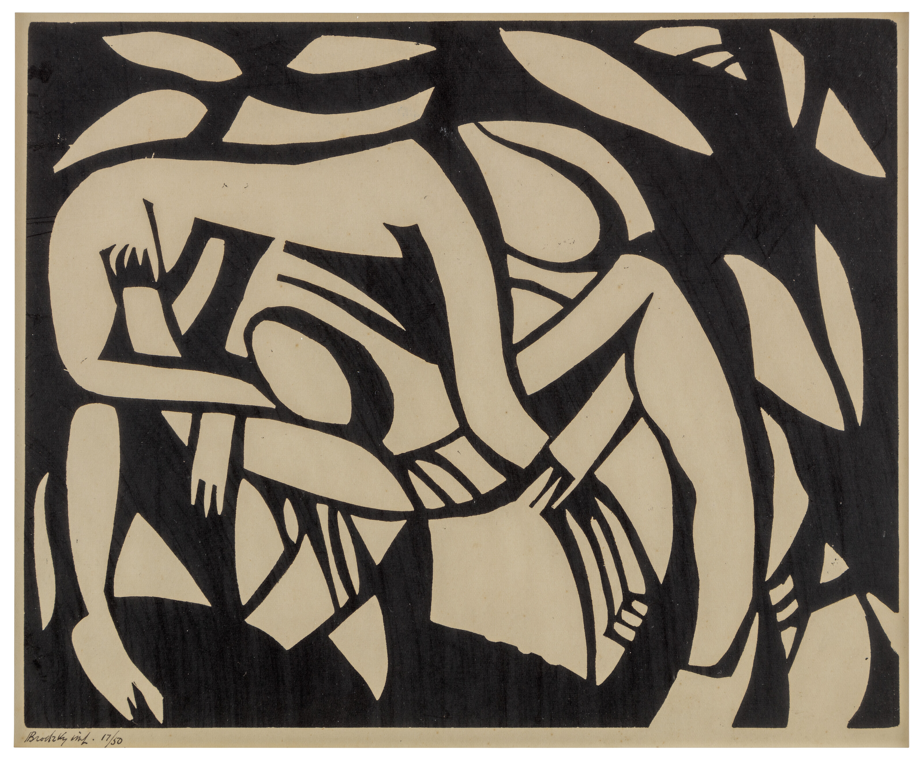 Henri Gaudier-Brzeska — Борцы