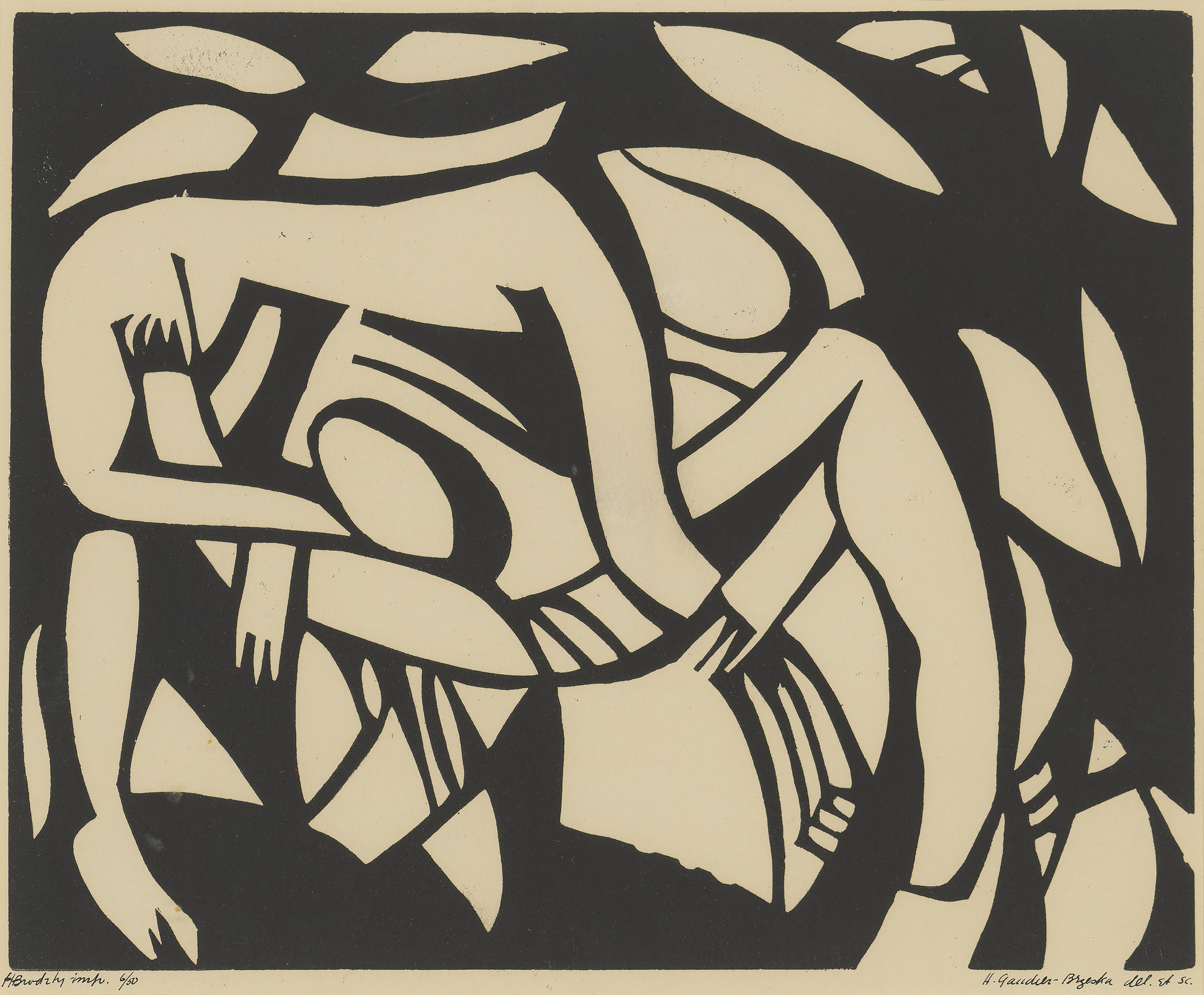 Henri Gaudier-Brzeska — Борцы