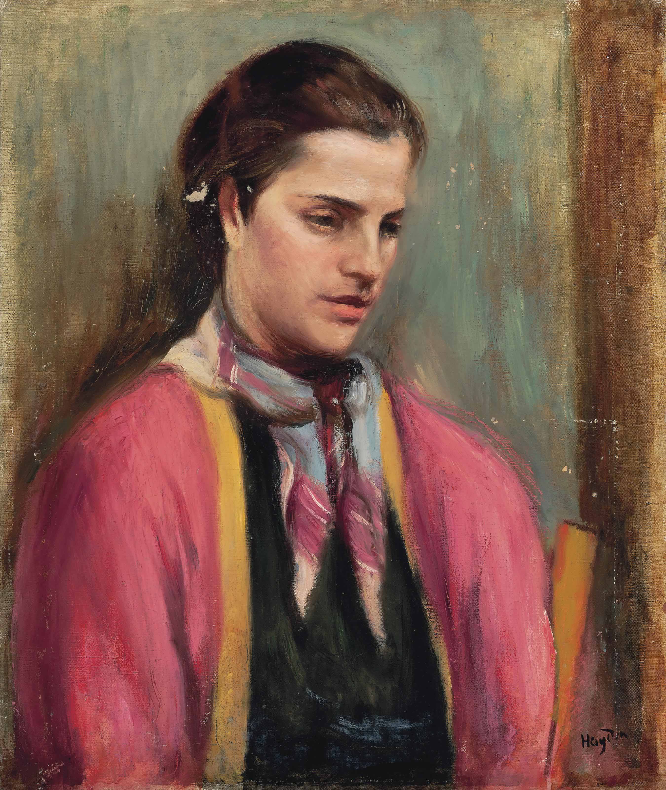 Henri Hayden — Женский портрет