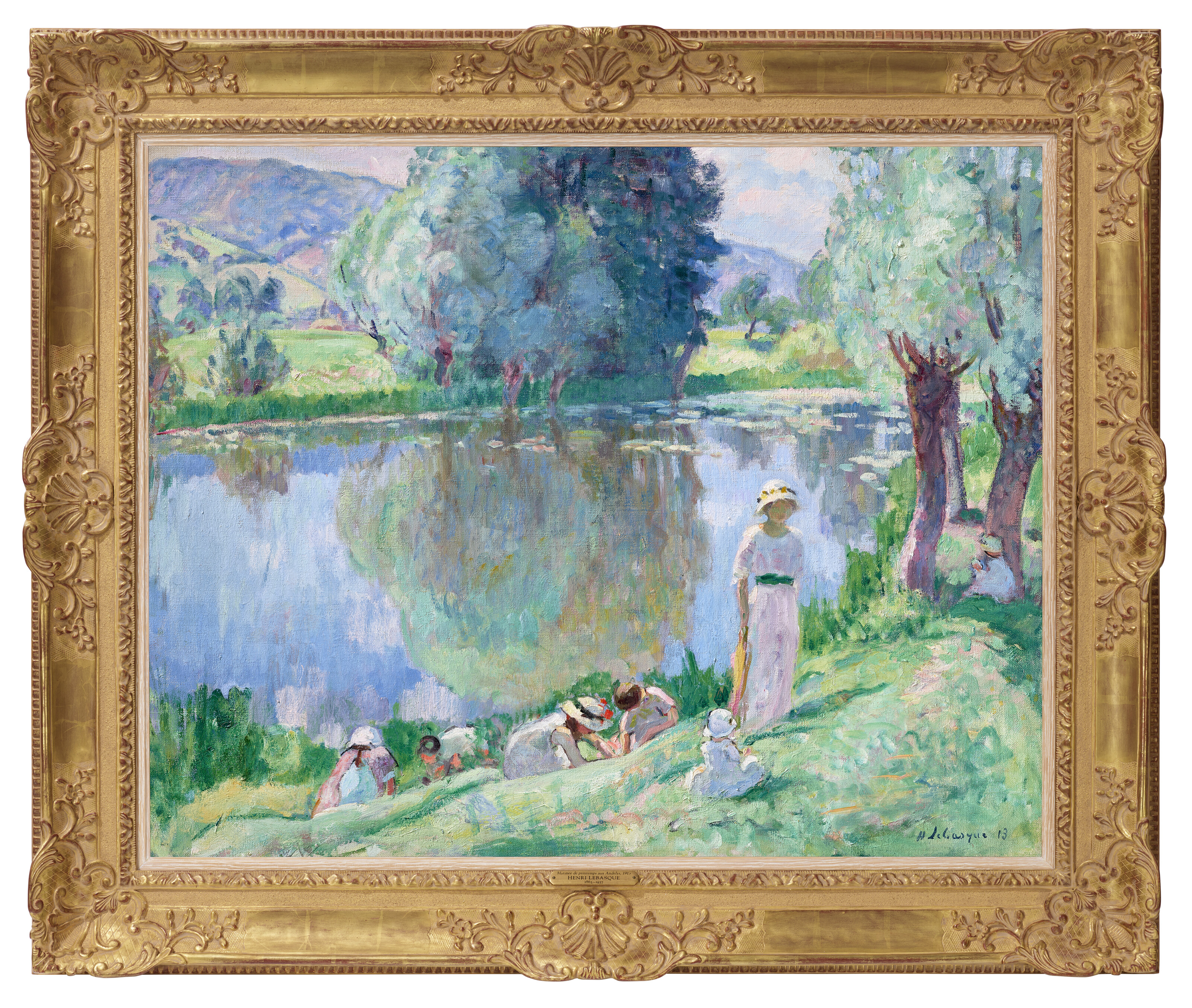 Henri Lebasque — Утренник в Андели, изображение 3