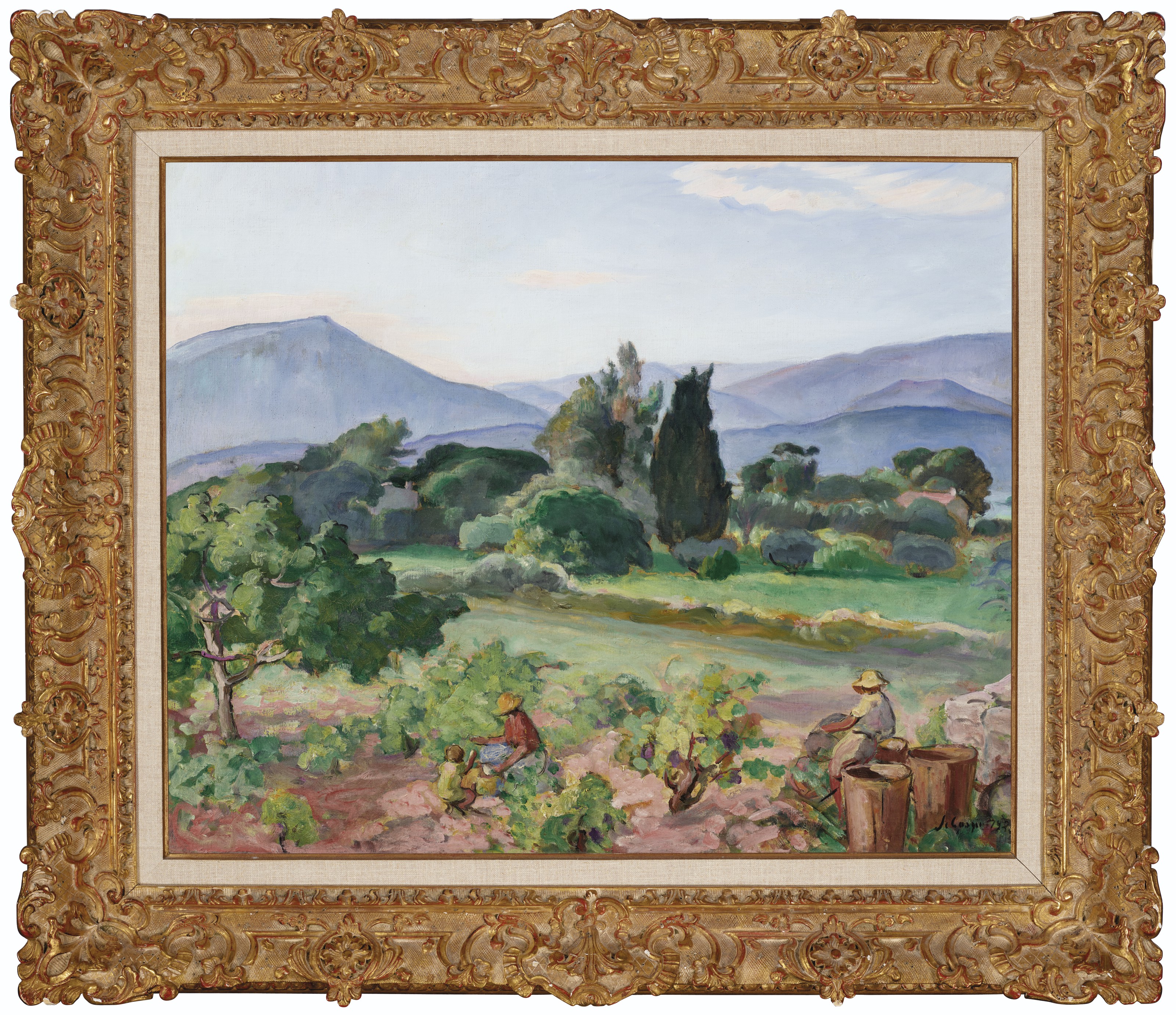 Henri Lebasque — Венданги в долине Фарон, изображение 2