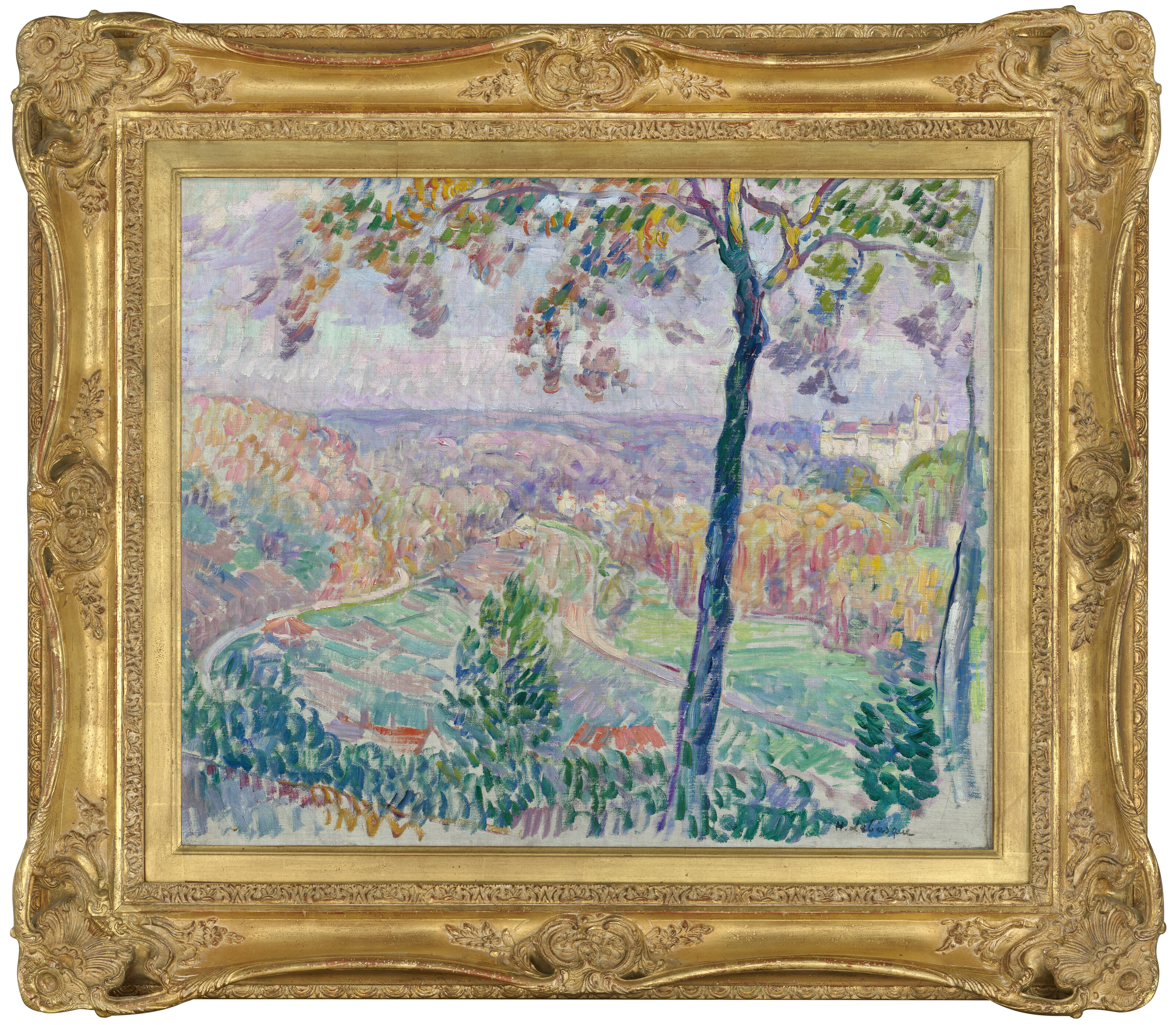 Henri Lebasque — Замок Пьерфон и крепость Компьень, изображение 2