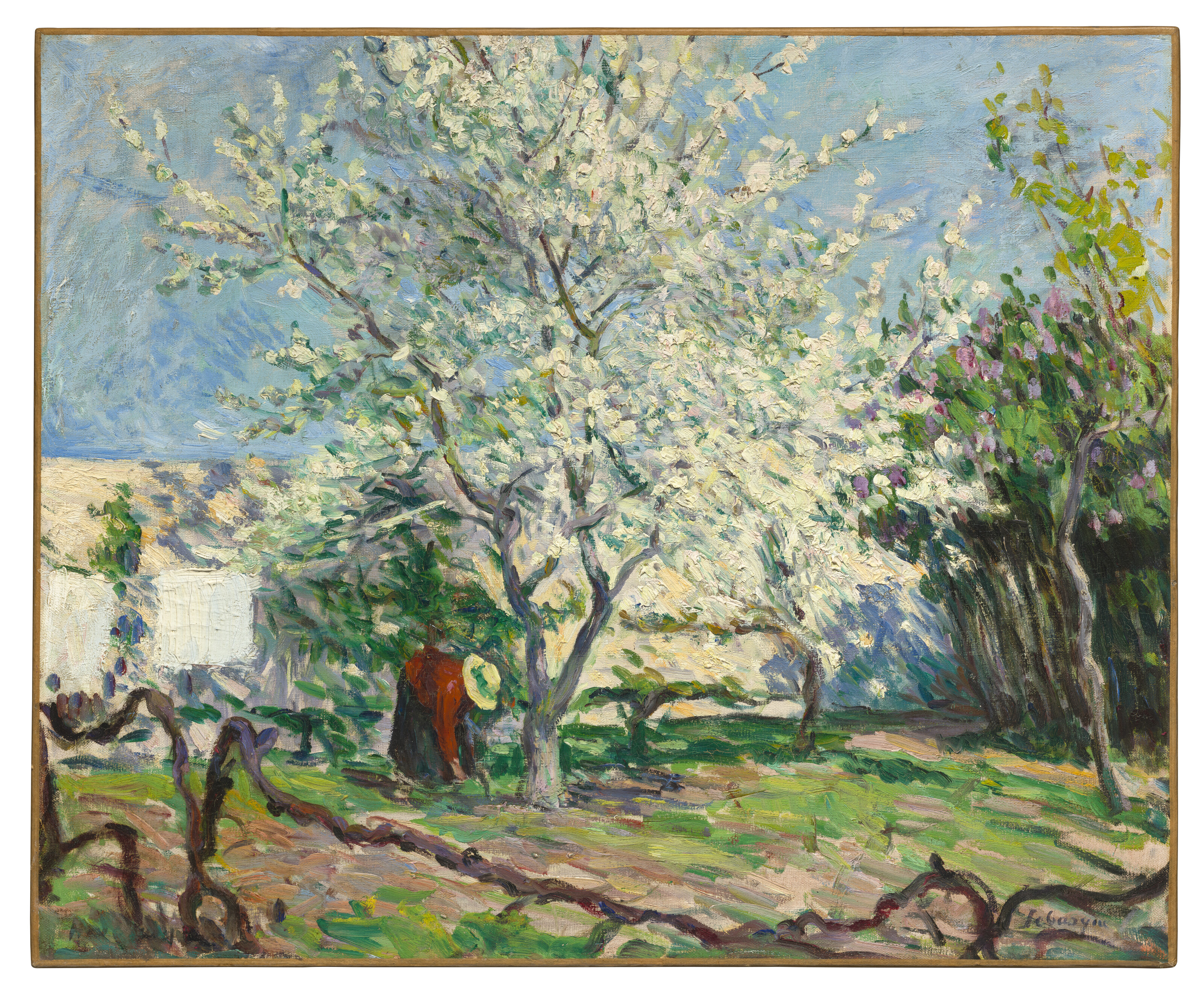 Henri Lebasque — Цветы во флере, изображение 2