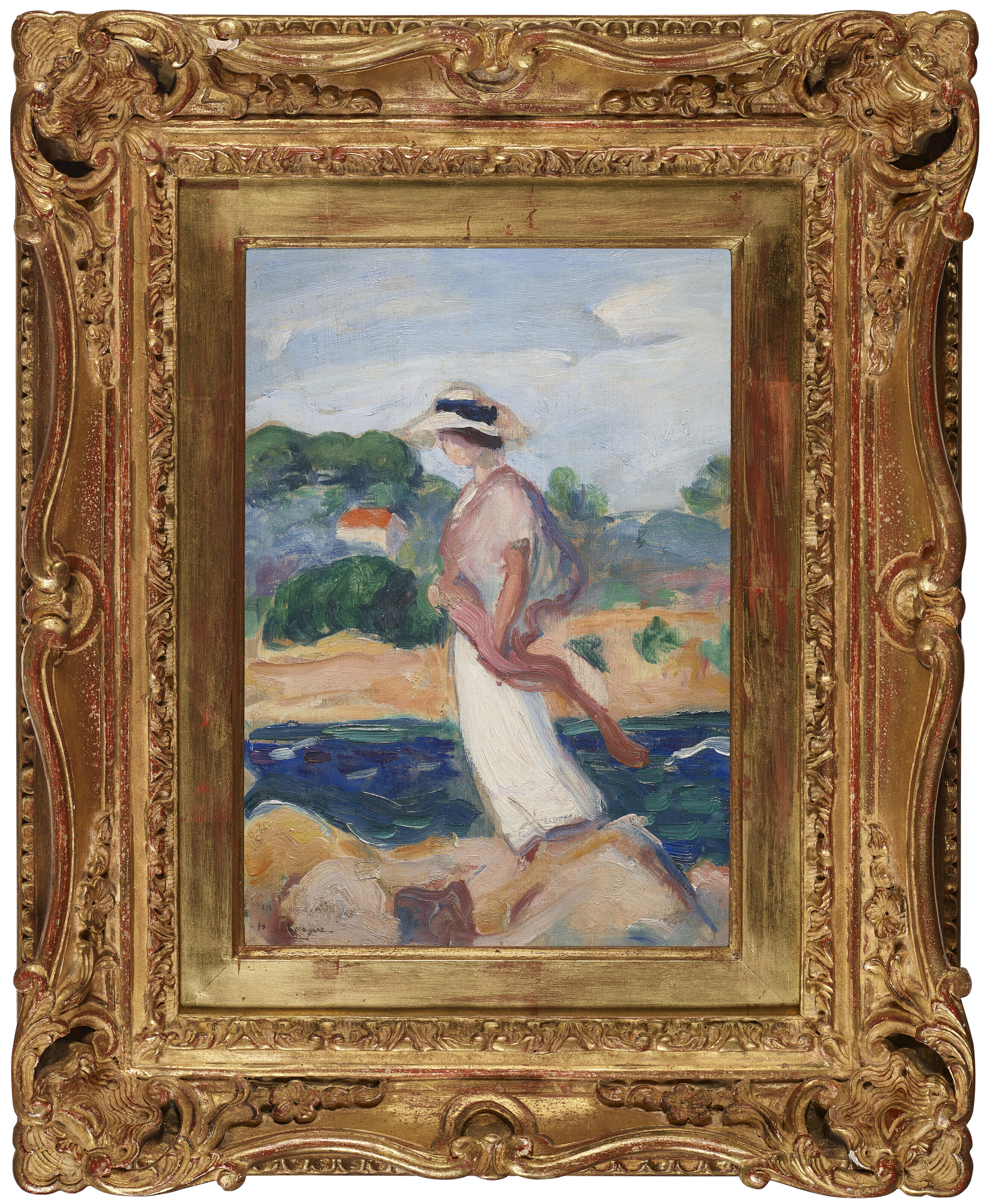 Henri Lebasque — Портрет Ирене без денег, изображение 2