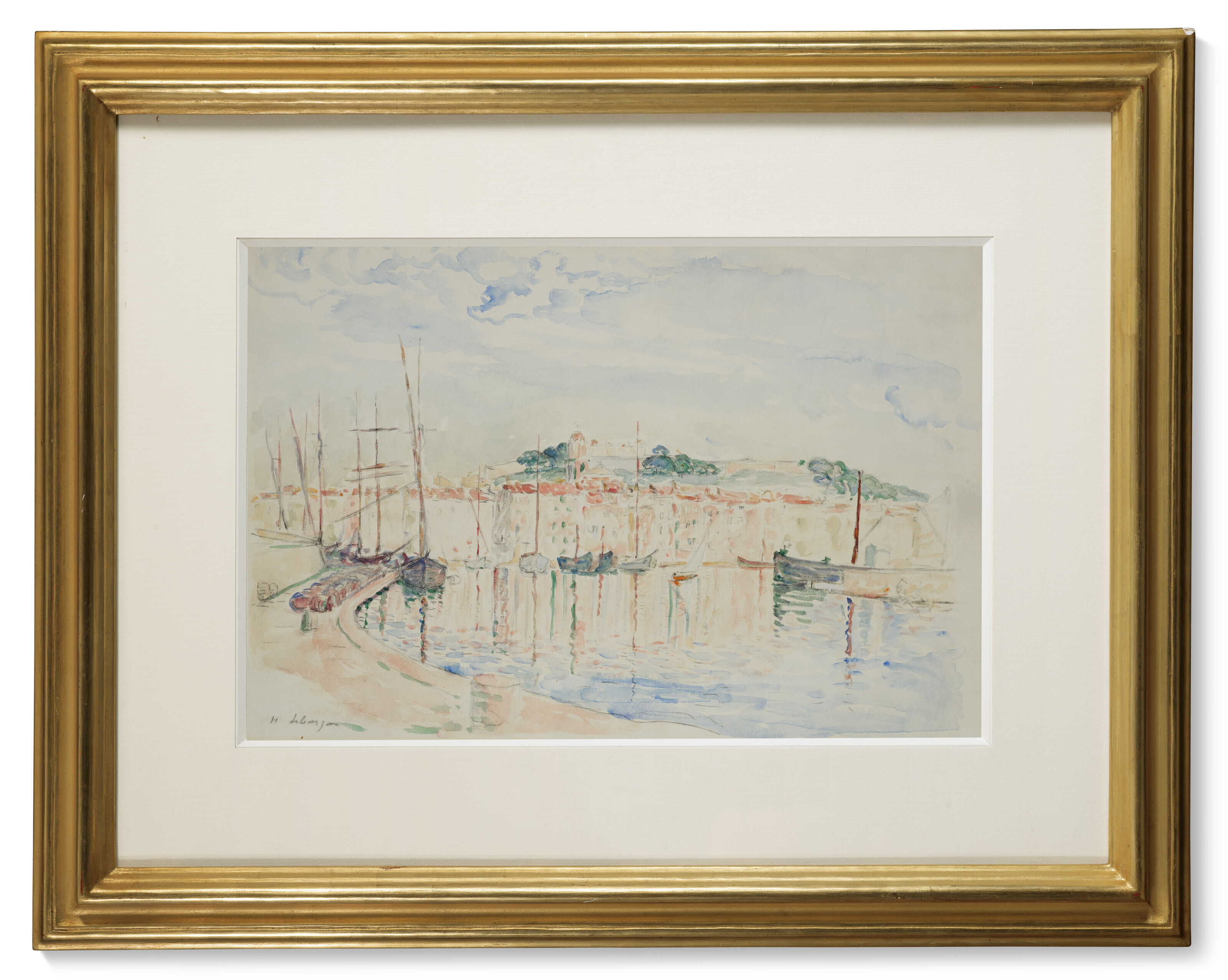 Henri Lebasque — Порт-де-Сен-Тропе, изображение 4