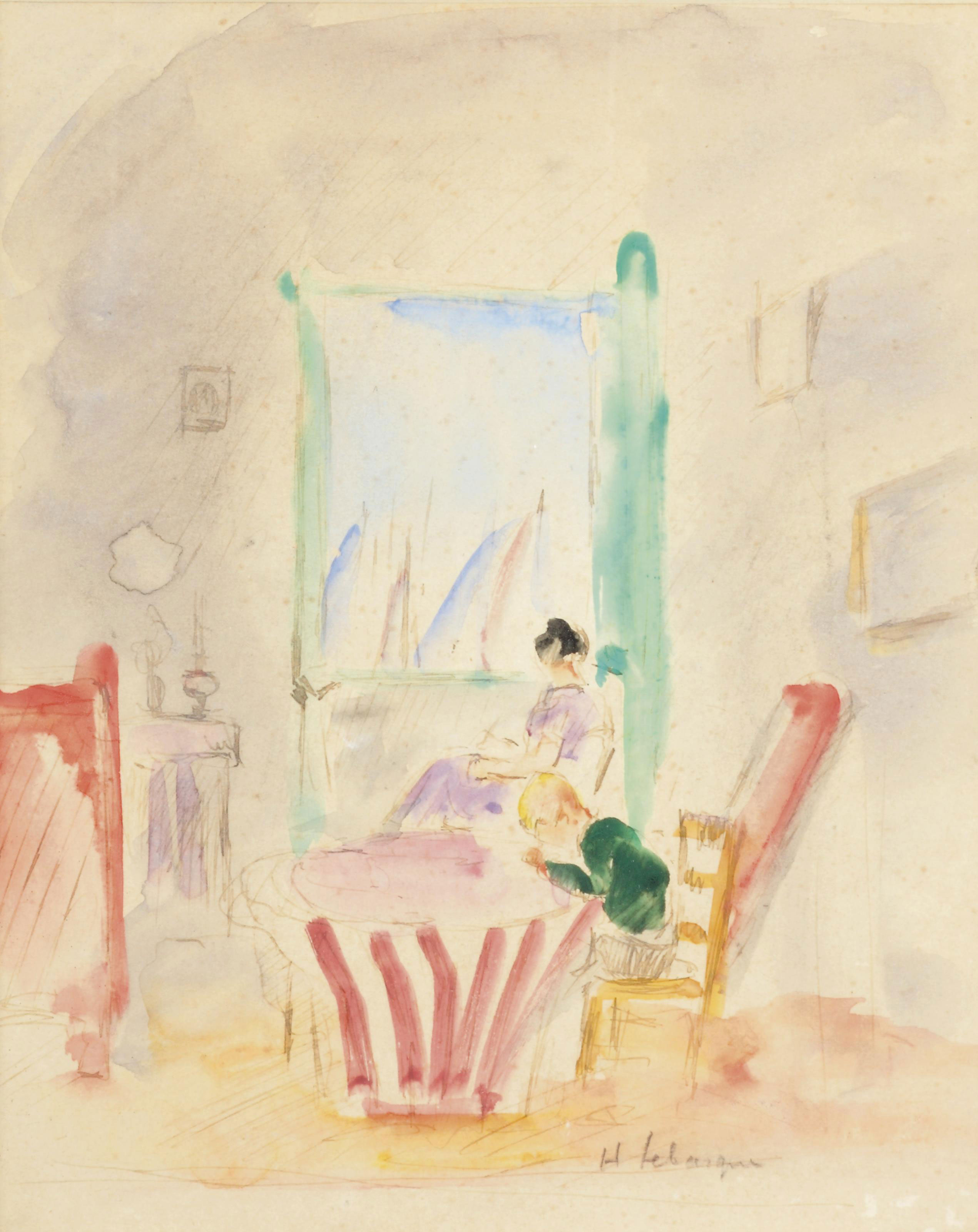 Henri Lebasque — Домашнее задание