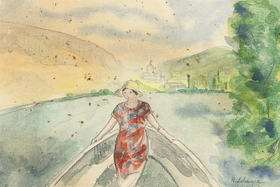 Henri Lebasque — Женщина в танце без оружия