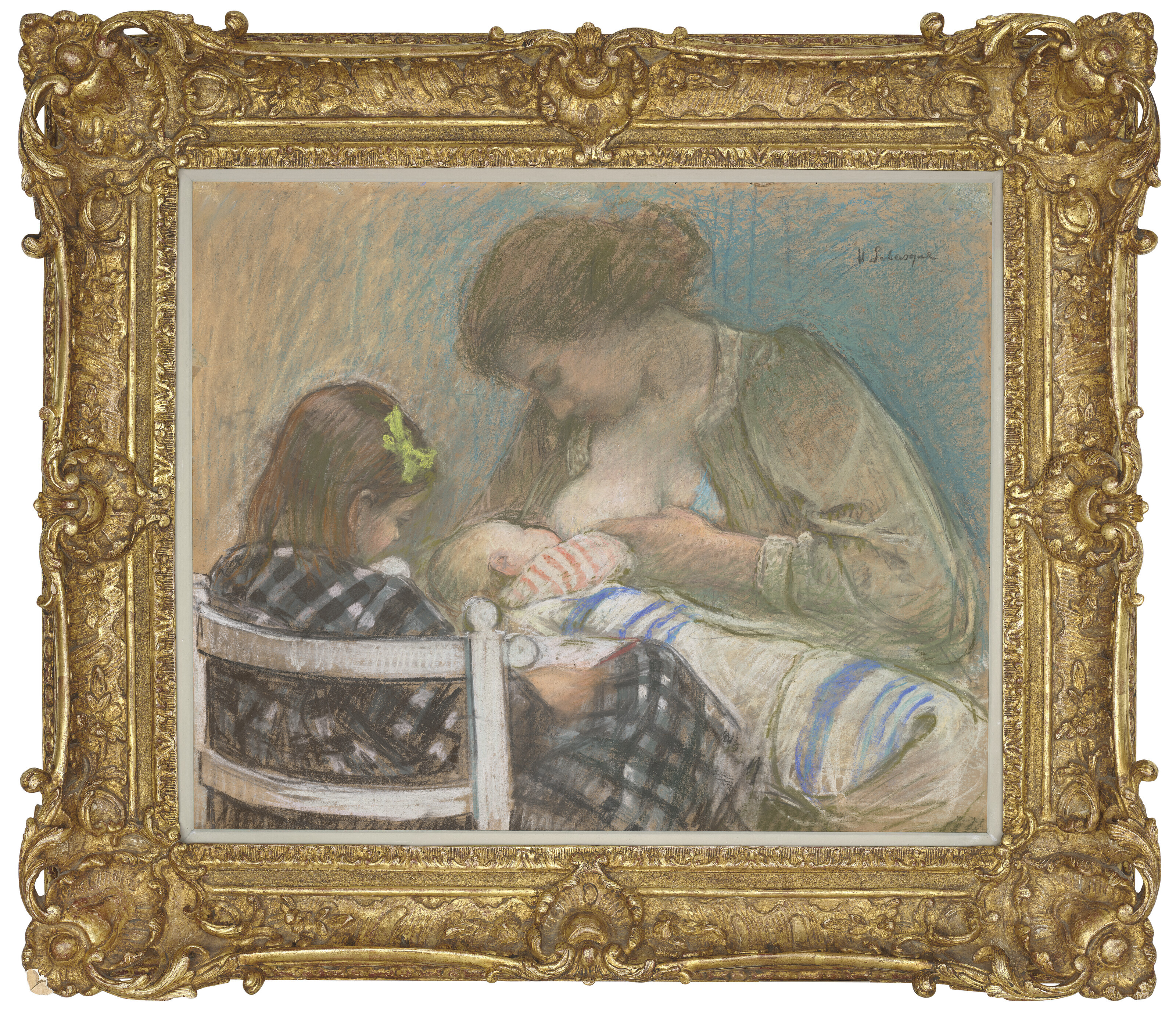 Henri Lebasque — Материнство, изображение 2