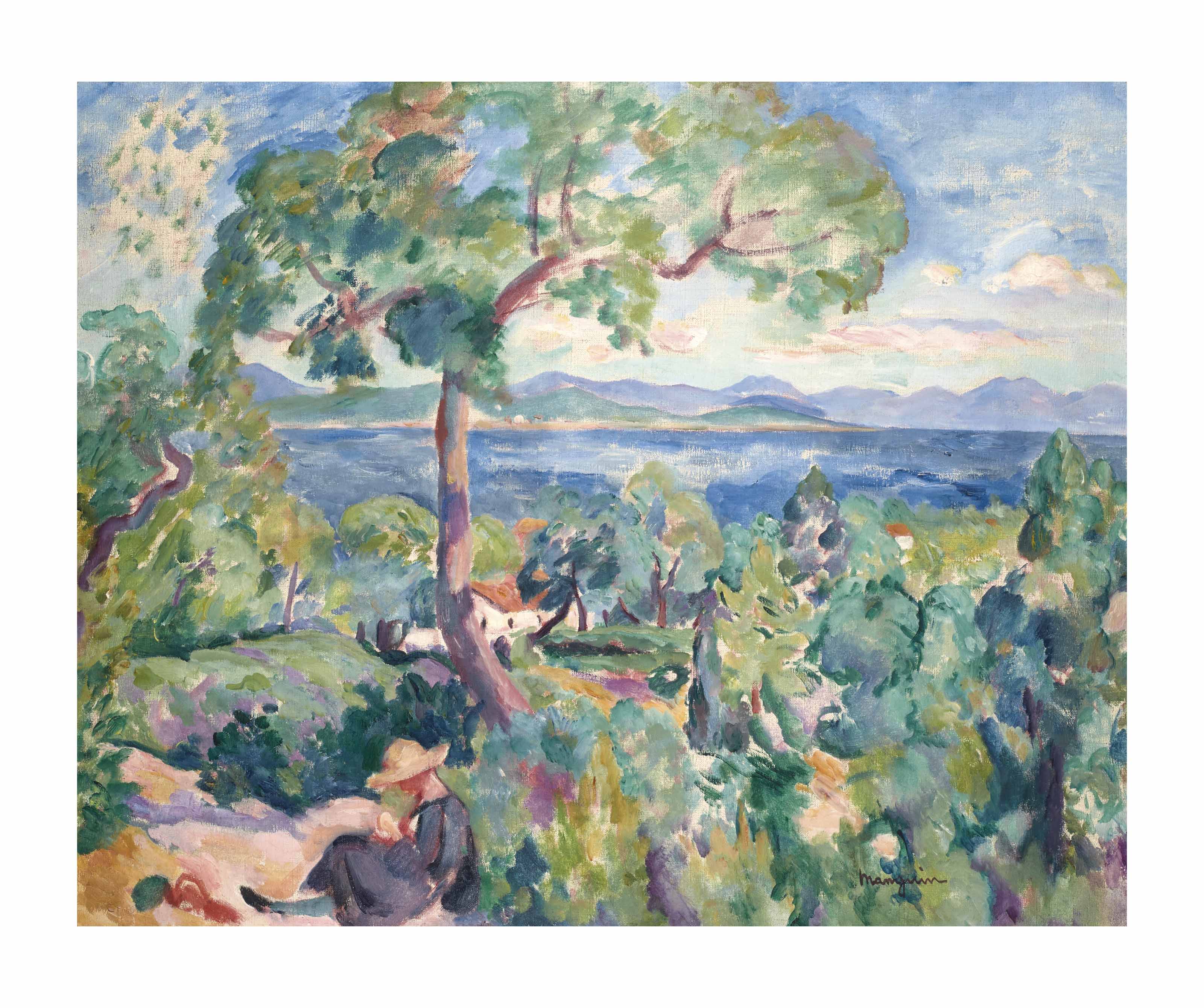 Henri Manguin — Гольф-клуб Сен-Тропе