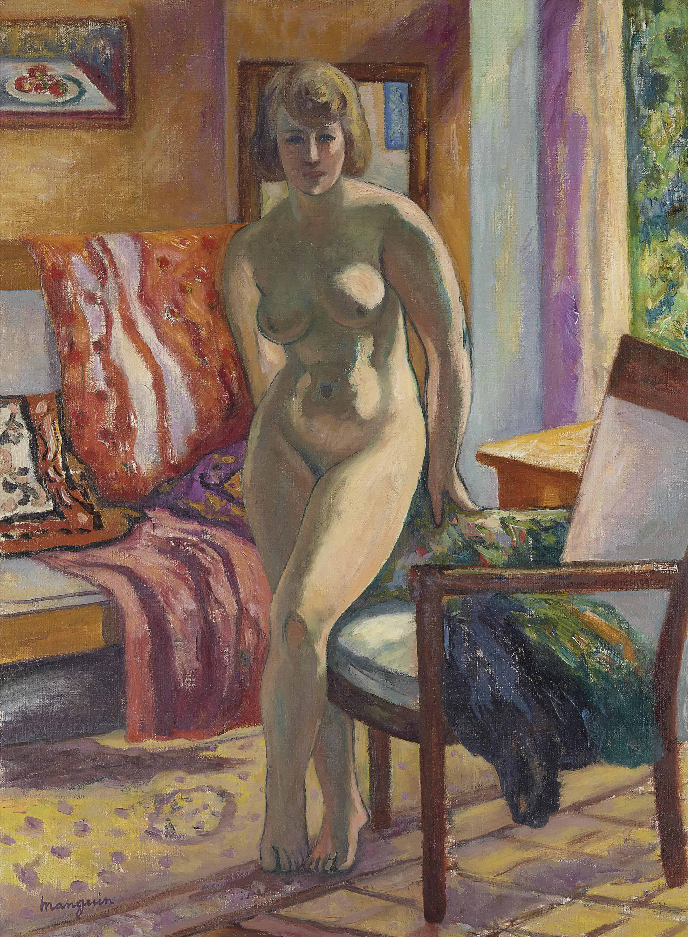 Henri Manguin — Новый дебют на вечеринке (гренуйет)