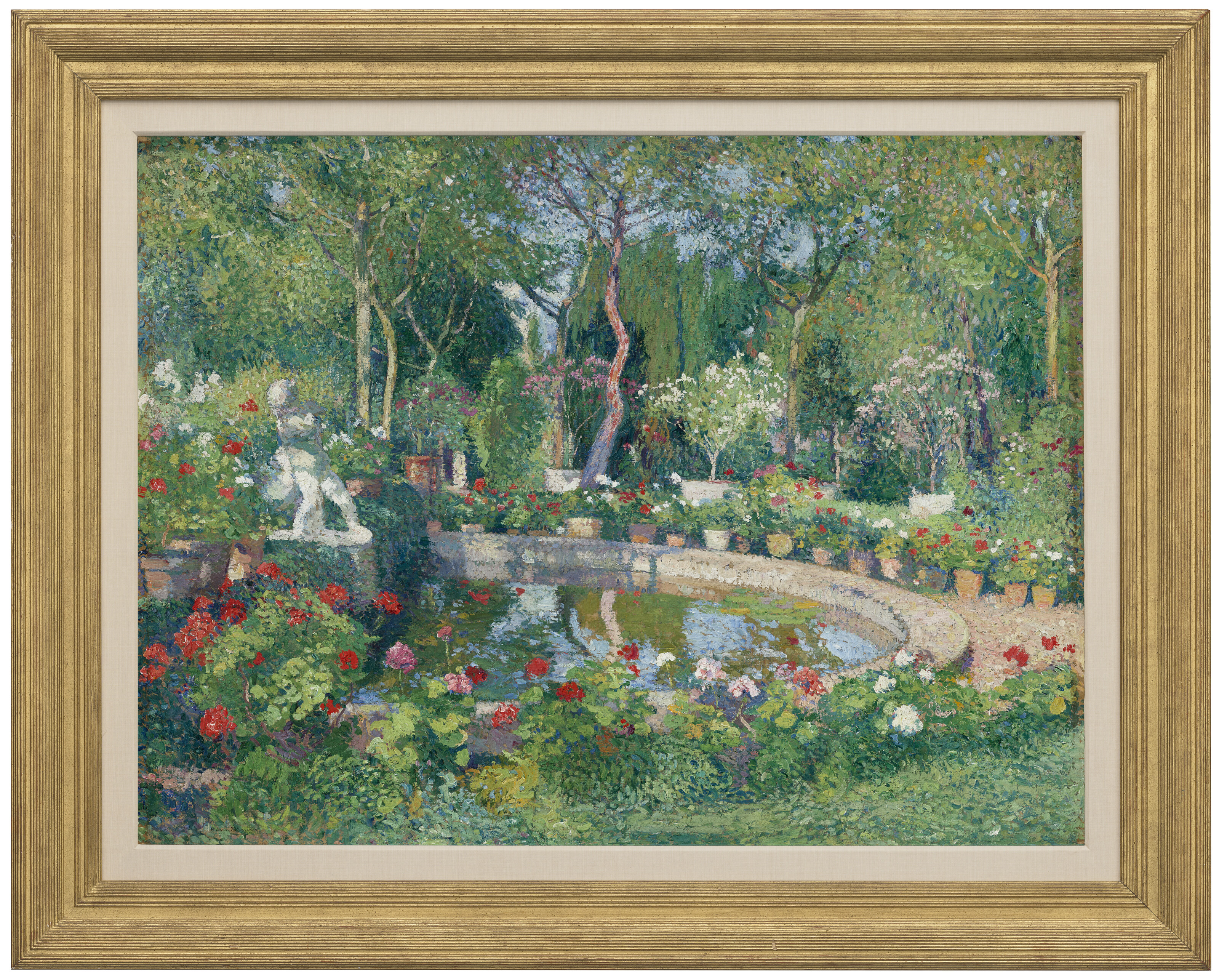 Henri Martin — Большой бассейн парка Маркайроль, изображение 3