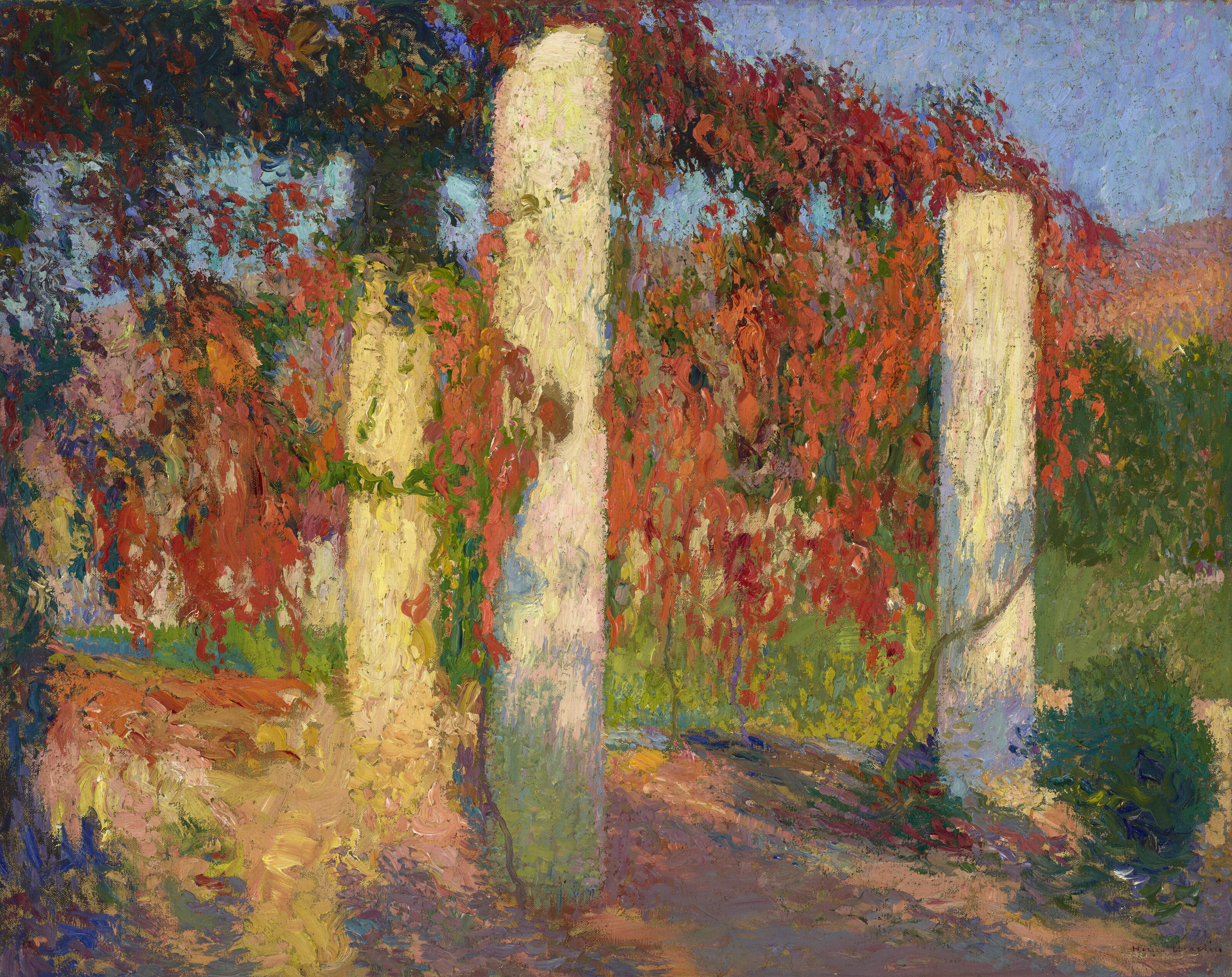 Henri Martin — Беседка для самостоятельной кухни в Маркизском стиле