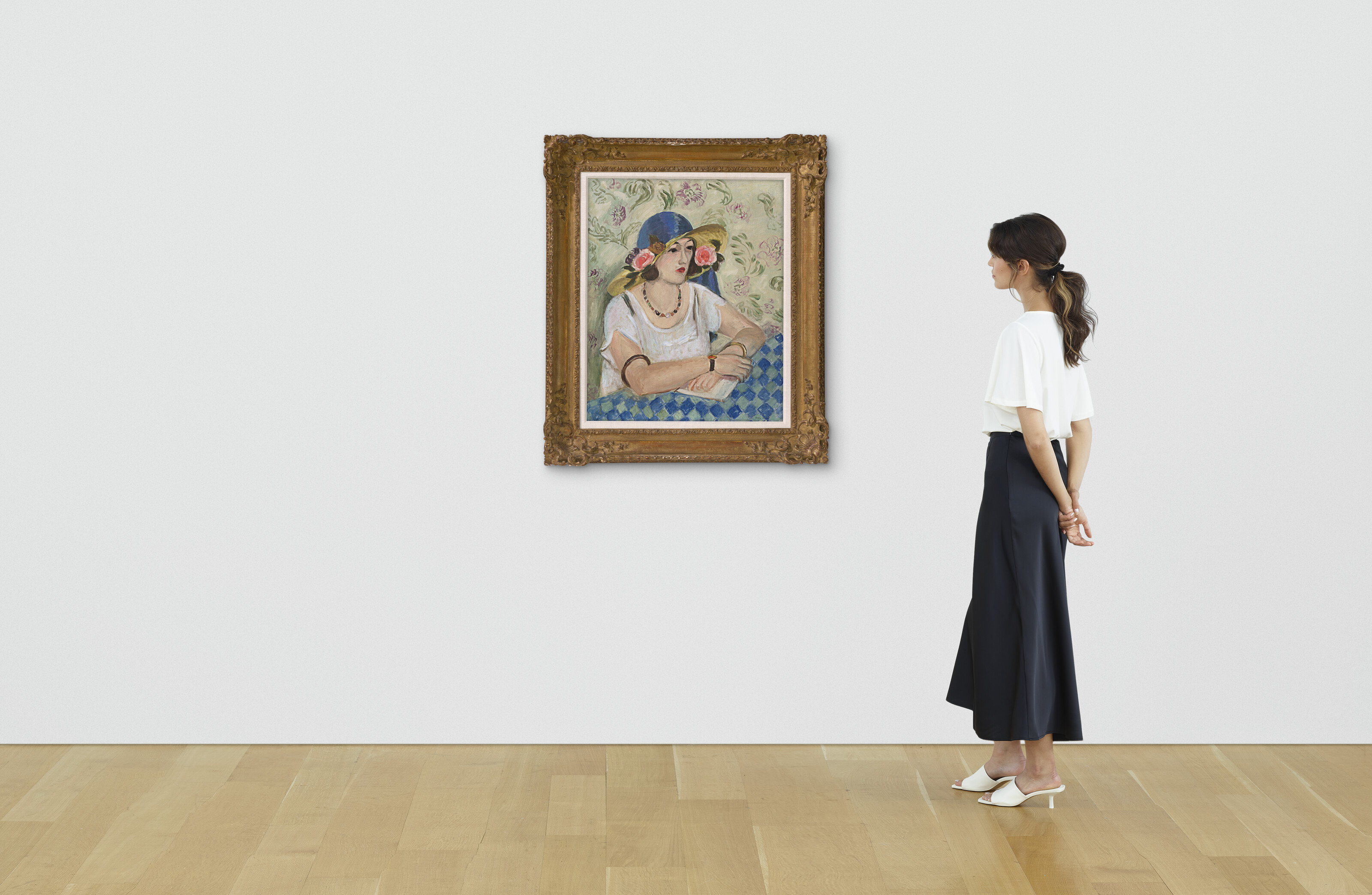 Henri Matisse — Женщина с флером на голове, изображение 4