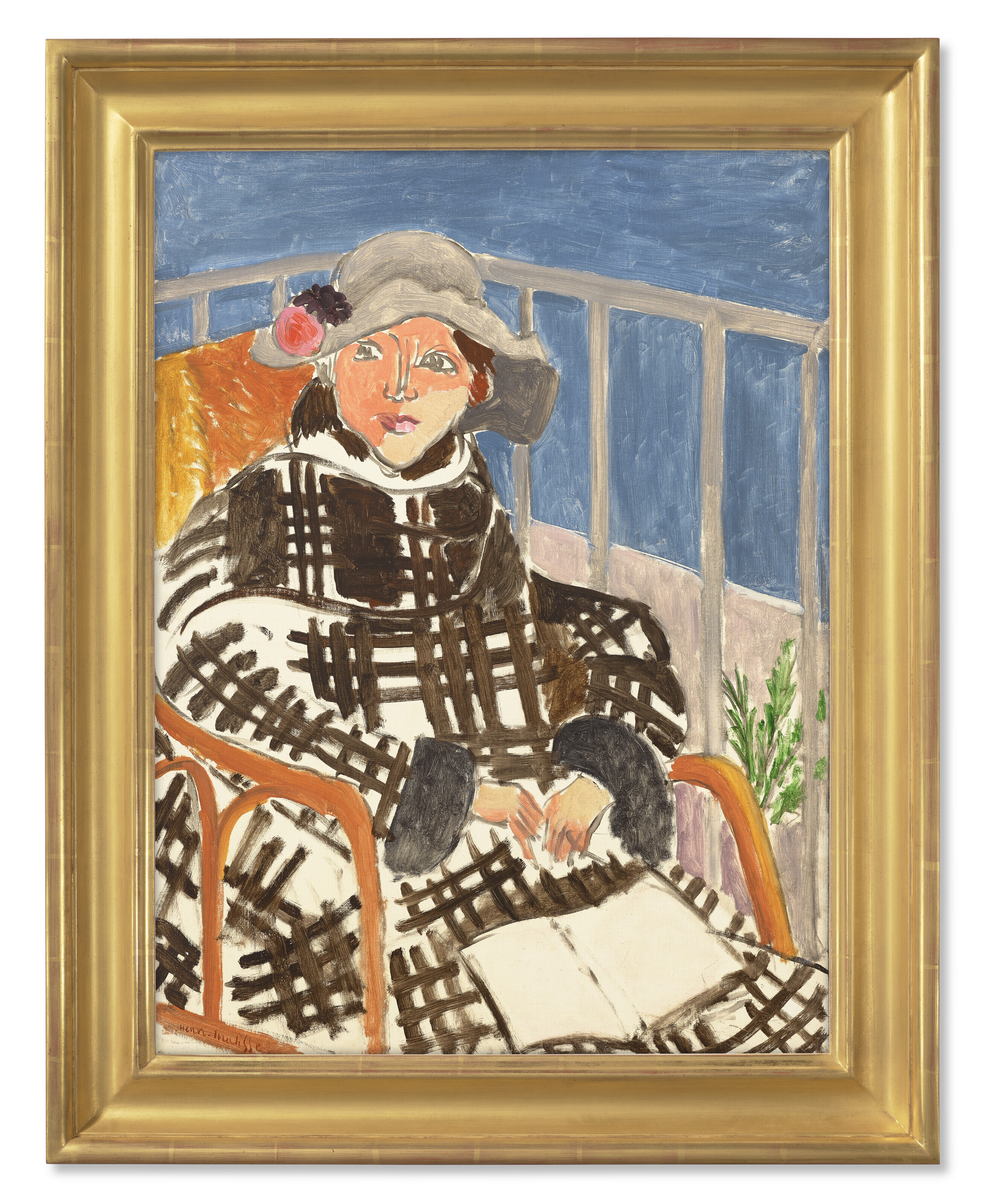 Henri Matisse — Мадемуазель Матисс в манто-сокровищнице, изображение 2