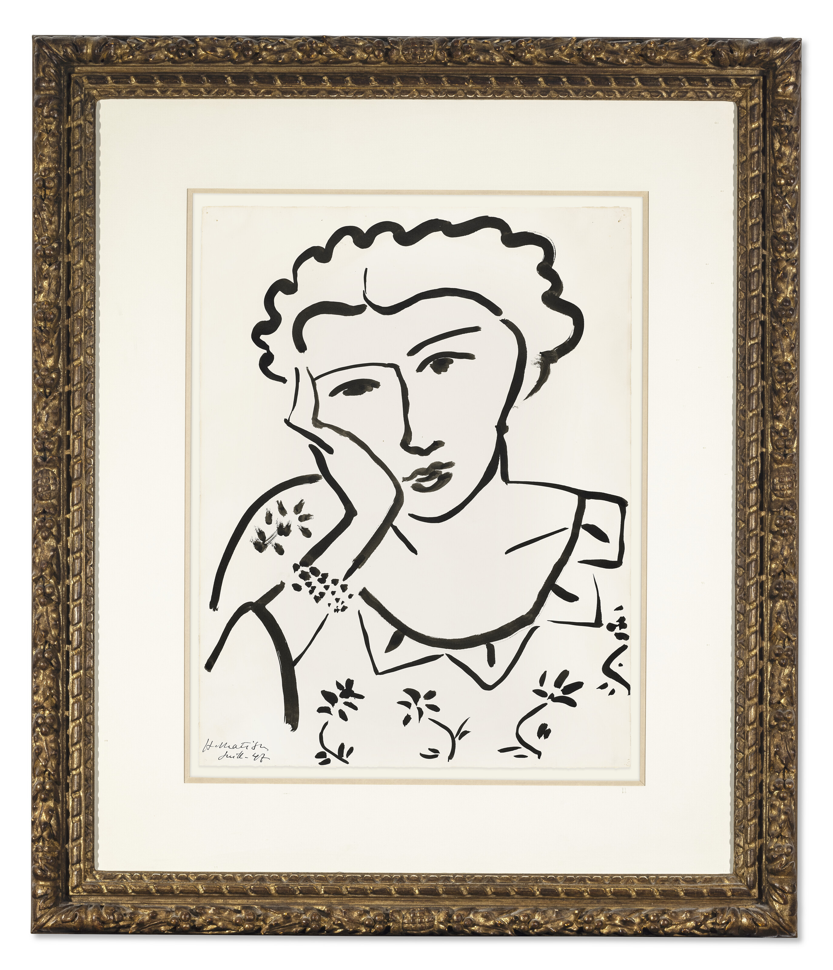Henri Matisse — Молодая девушка в костюме, изображение 2