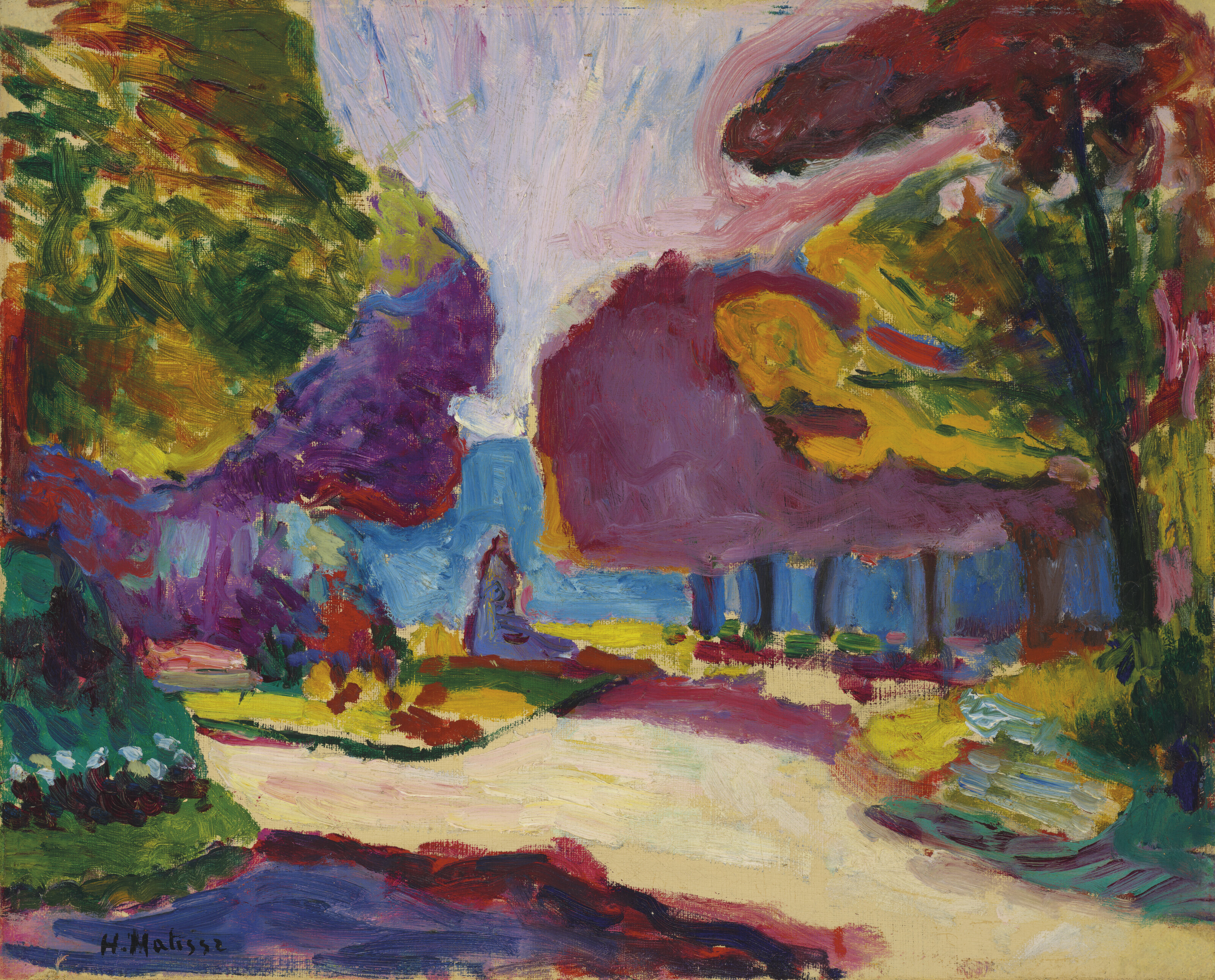 Henri Matisse — Люксембургский сад, Париж, изображение 1