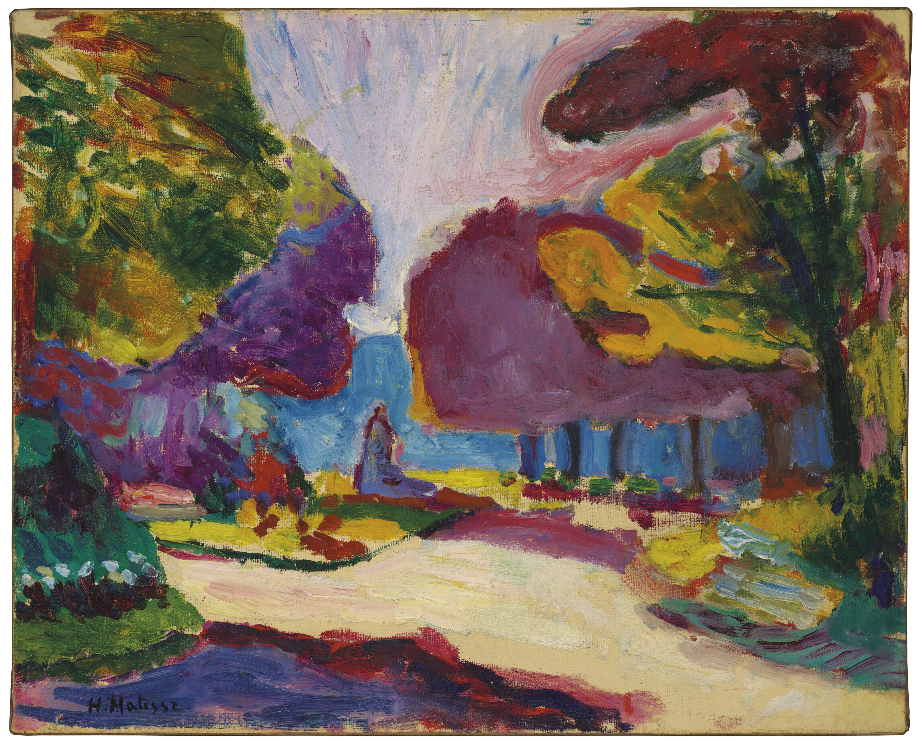Henri Matisse — Люксембургский сад, Париж, изображение 2