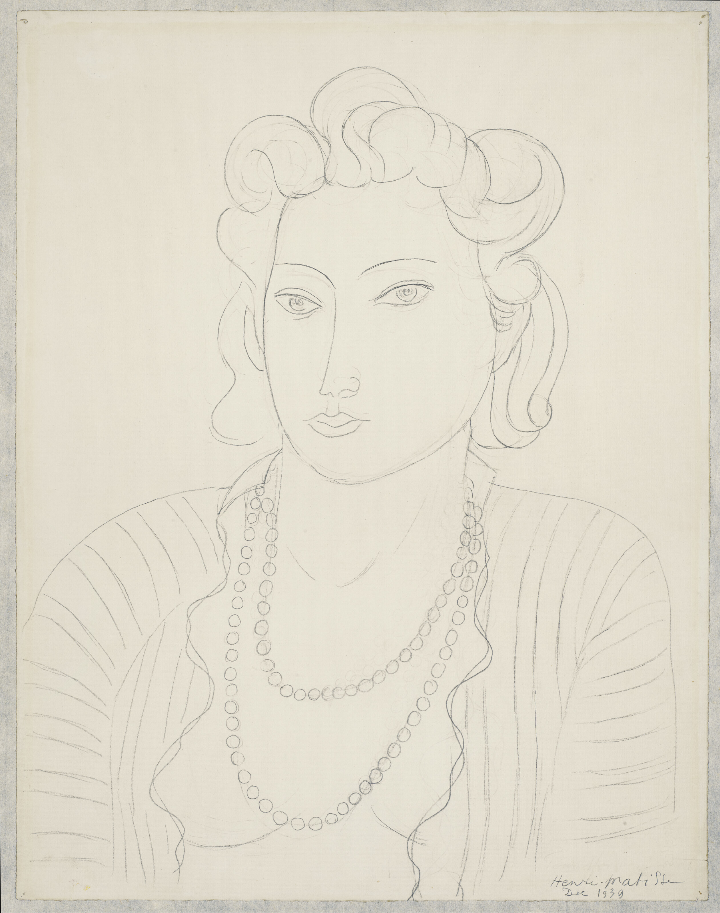 Henri Matisse — Портрет Мишелины, изображение 2