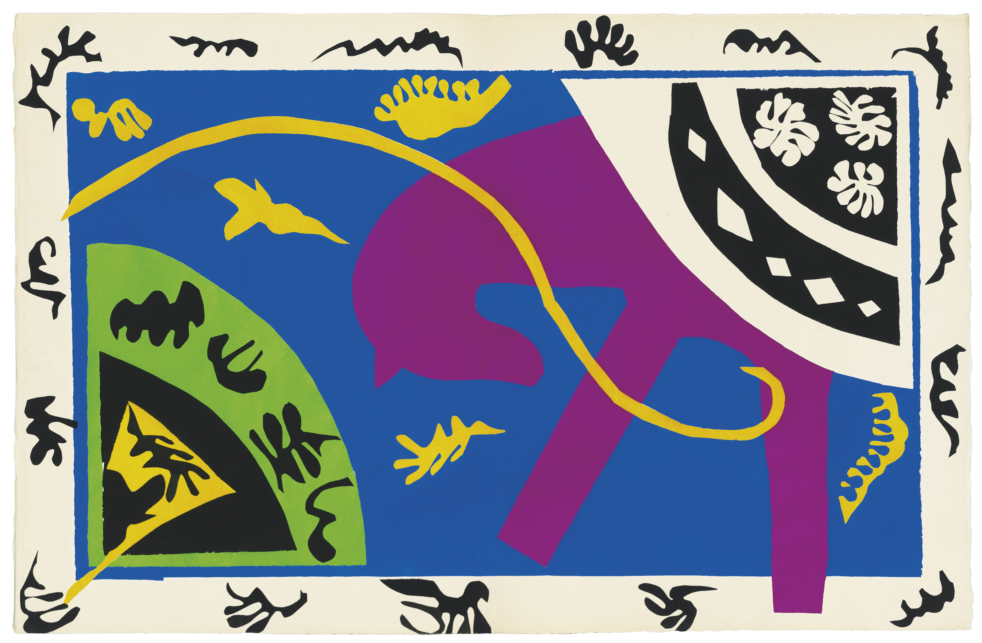 Henri Matisse — Джаз, Териада, Париж, 1947, изображение 2