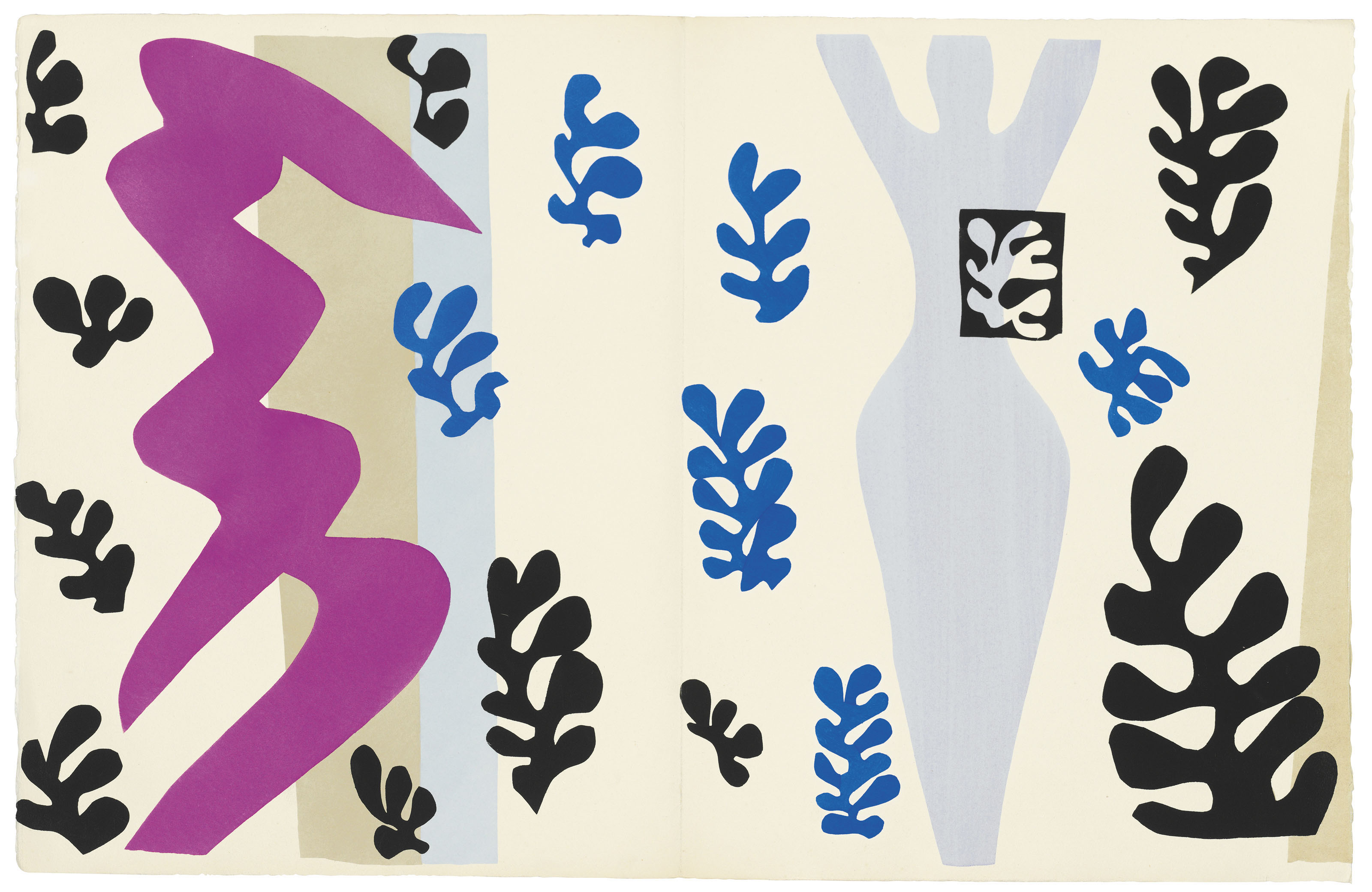 Henri Matisse — Джаз, Териада, Париж, 1947, изображение 10