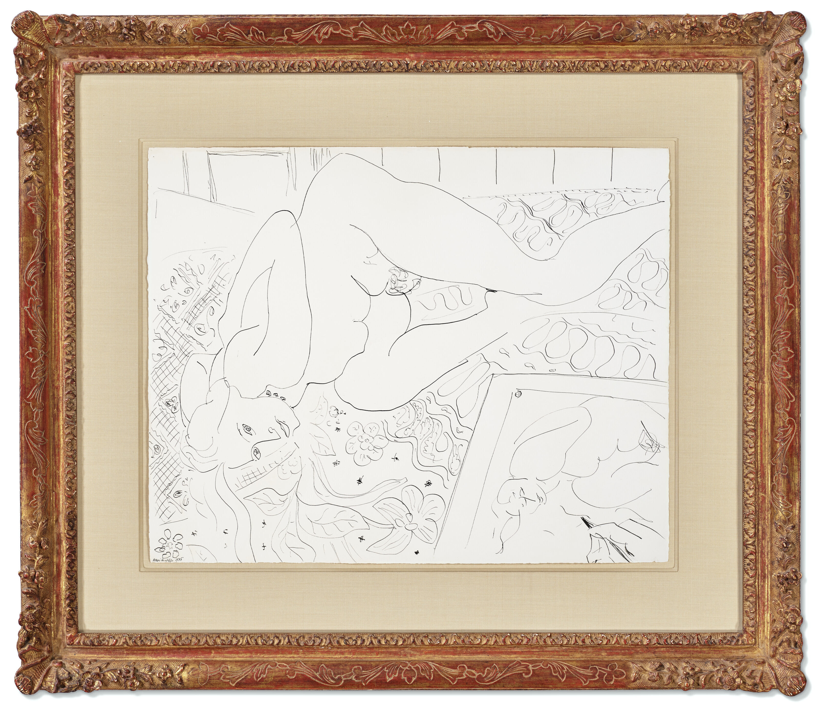 Henri Matisse — Новая аллонгея женщины, изображение 2