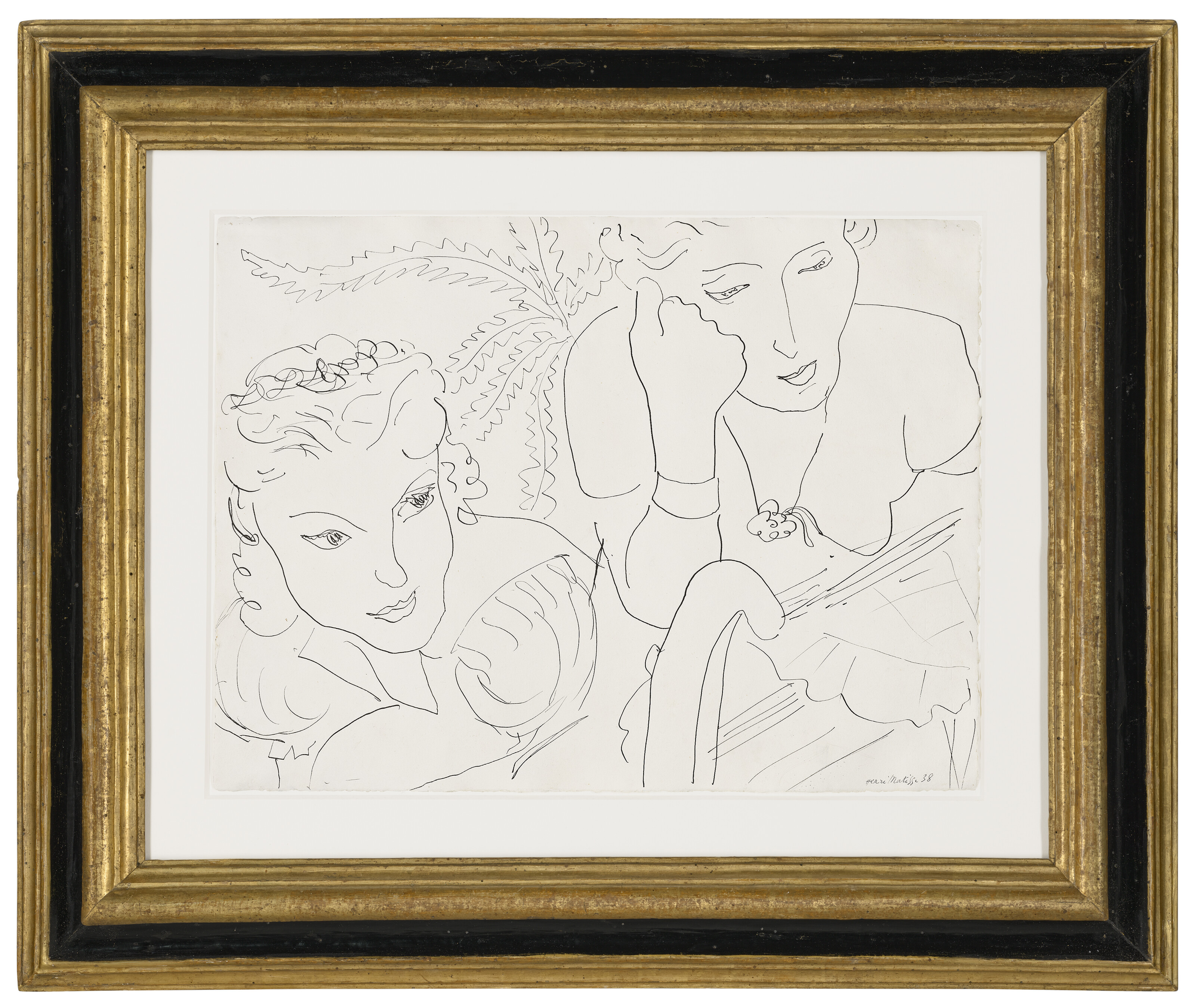 Henri Matisse — Две женщины, изображение 2