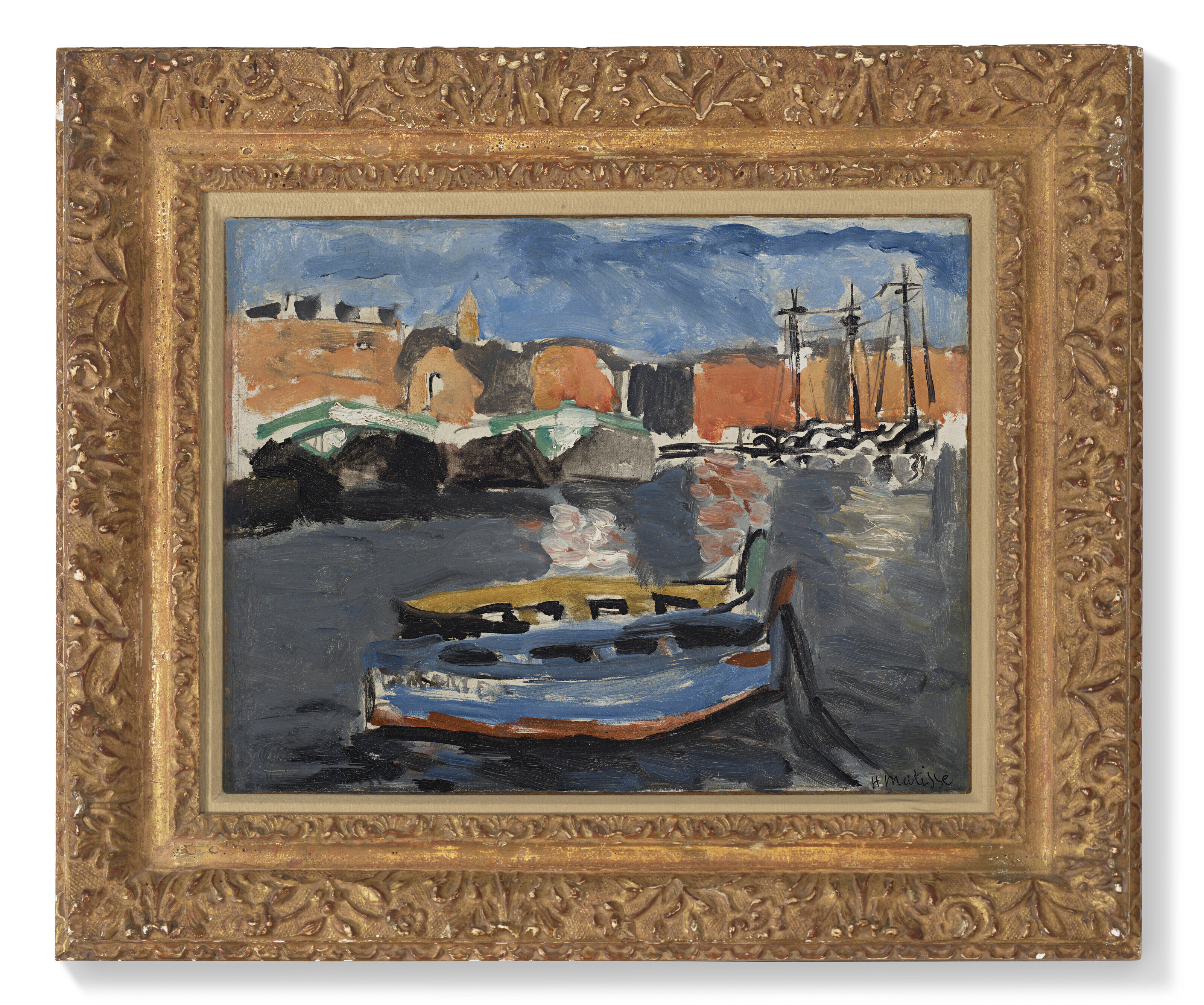 Henri Matisse — Бато, замаскированный в Марсельском порту, изображение 2