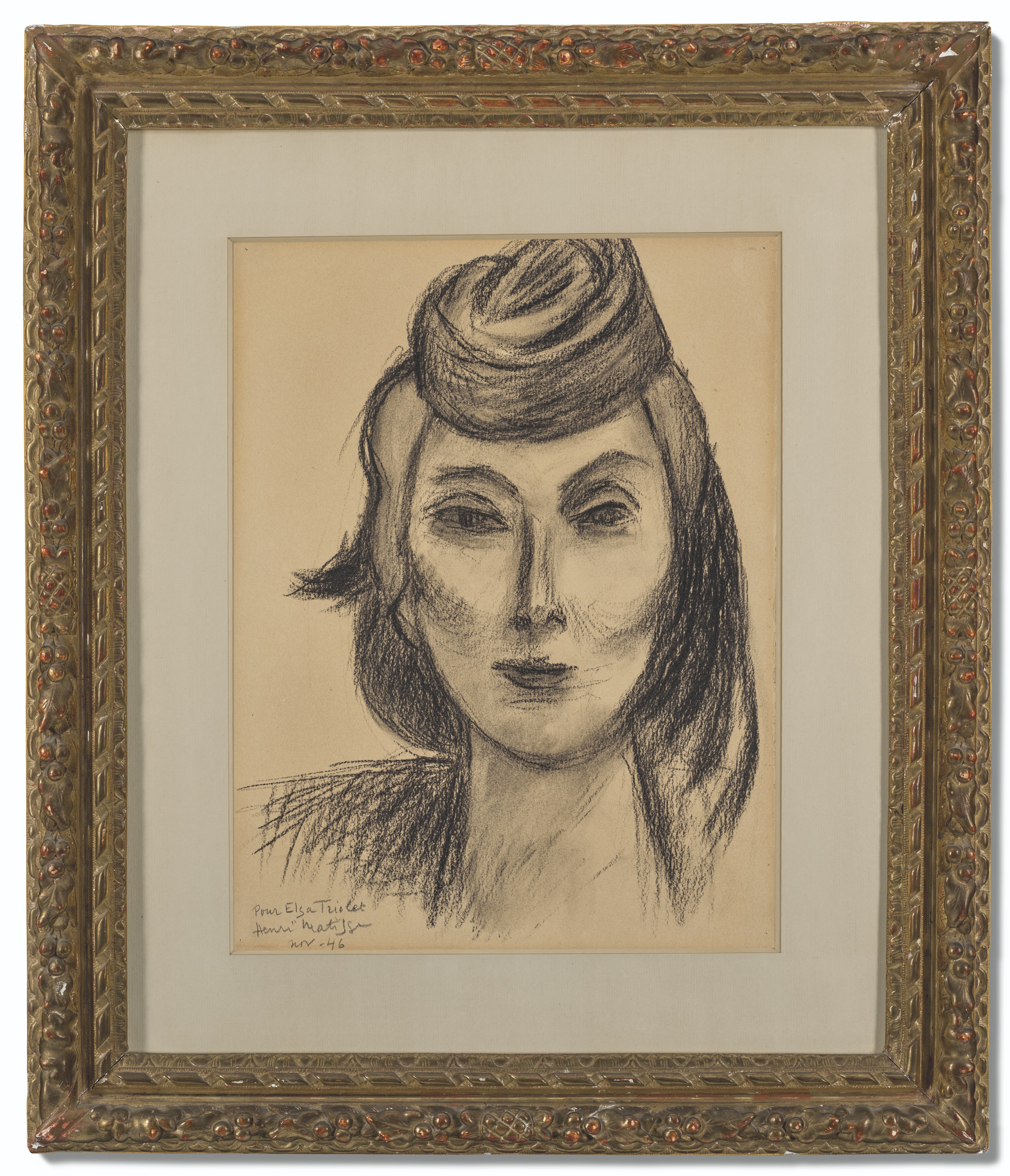 Henri Matisse — Портрет д'Эльзы Триоле, изображение 2