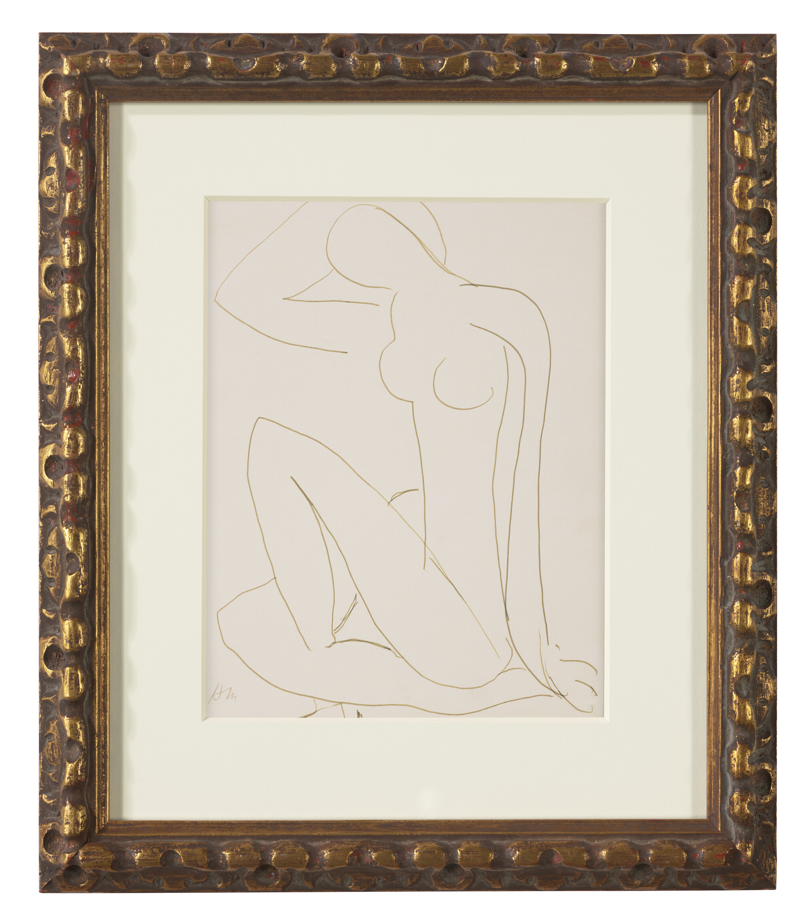 Henri Matisse — Nu assis (Этюд для "Nu bleu"), изображение 2