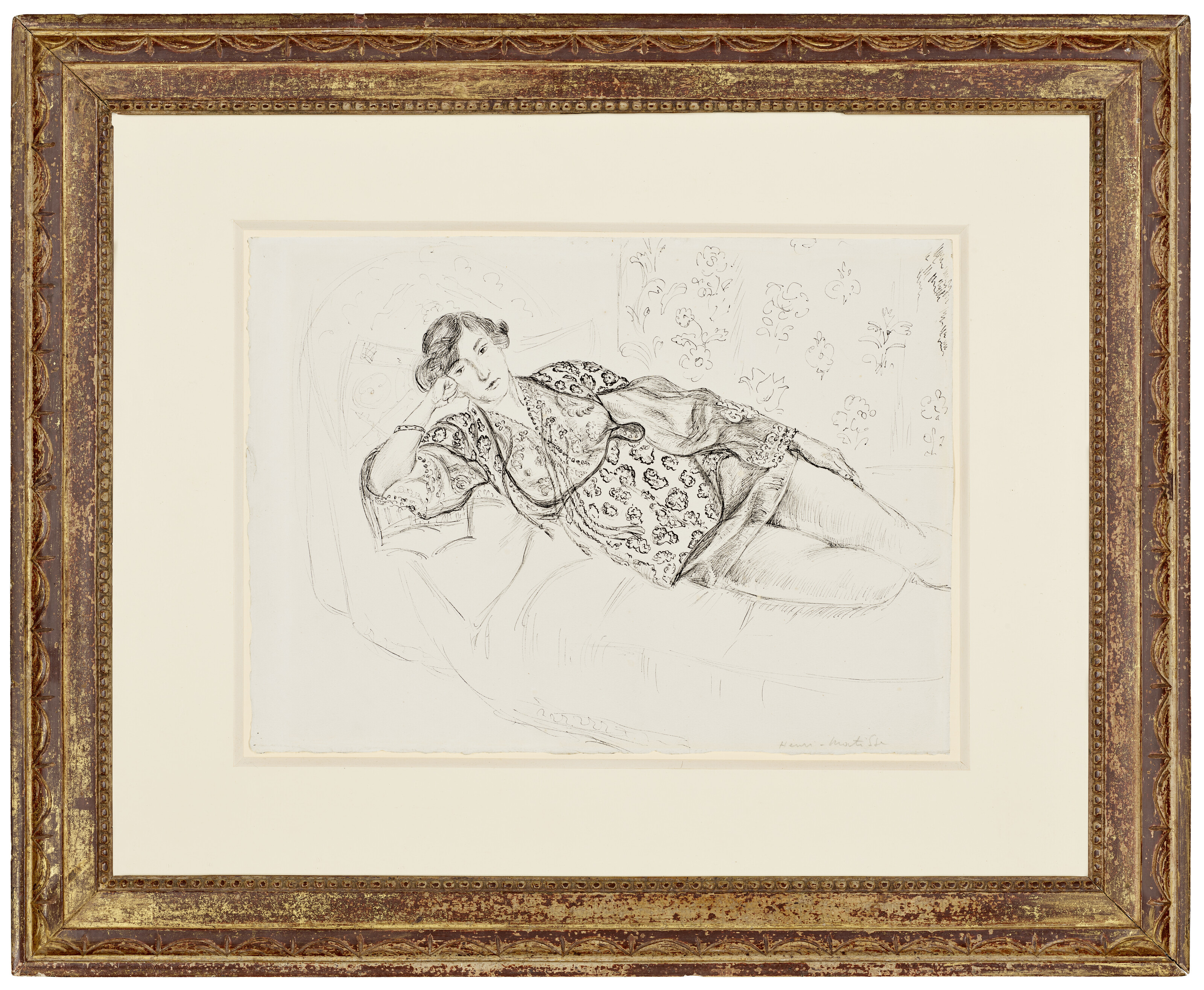 Henri Matisse — Одалиска ( Femme étendue ), изображение 2